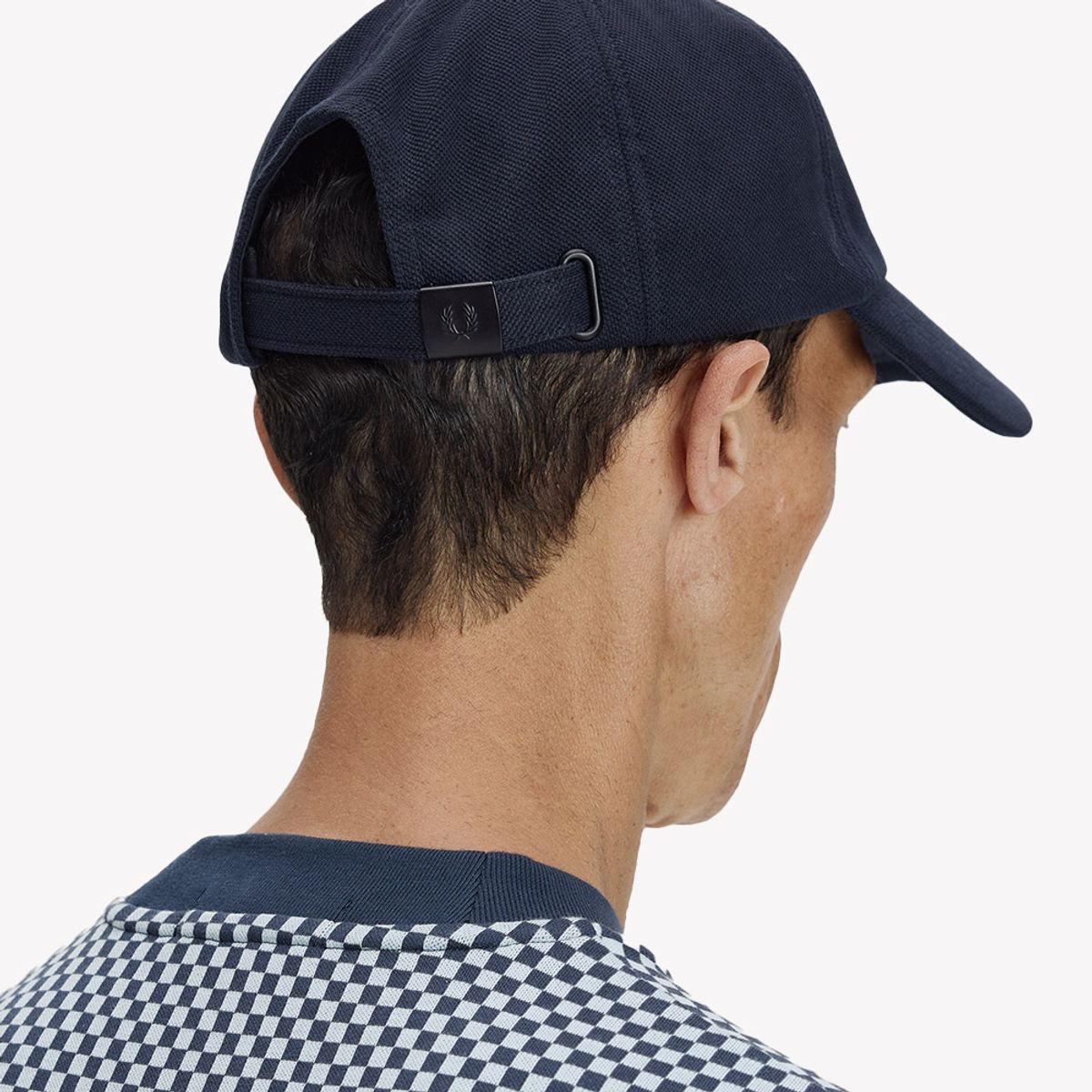 프레드페리(FRED PERRY) 피케 클래식 캡 - 네이비/화이트 CFPU2612295-267