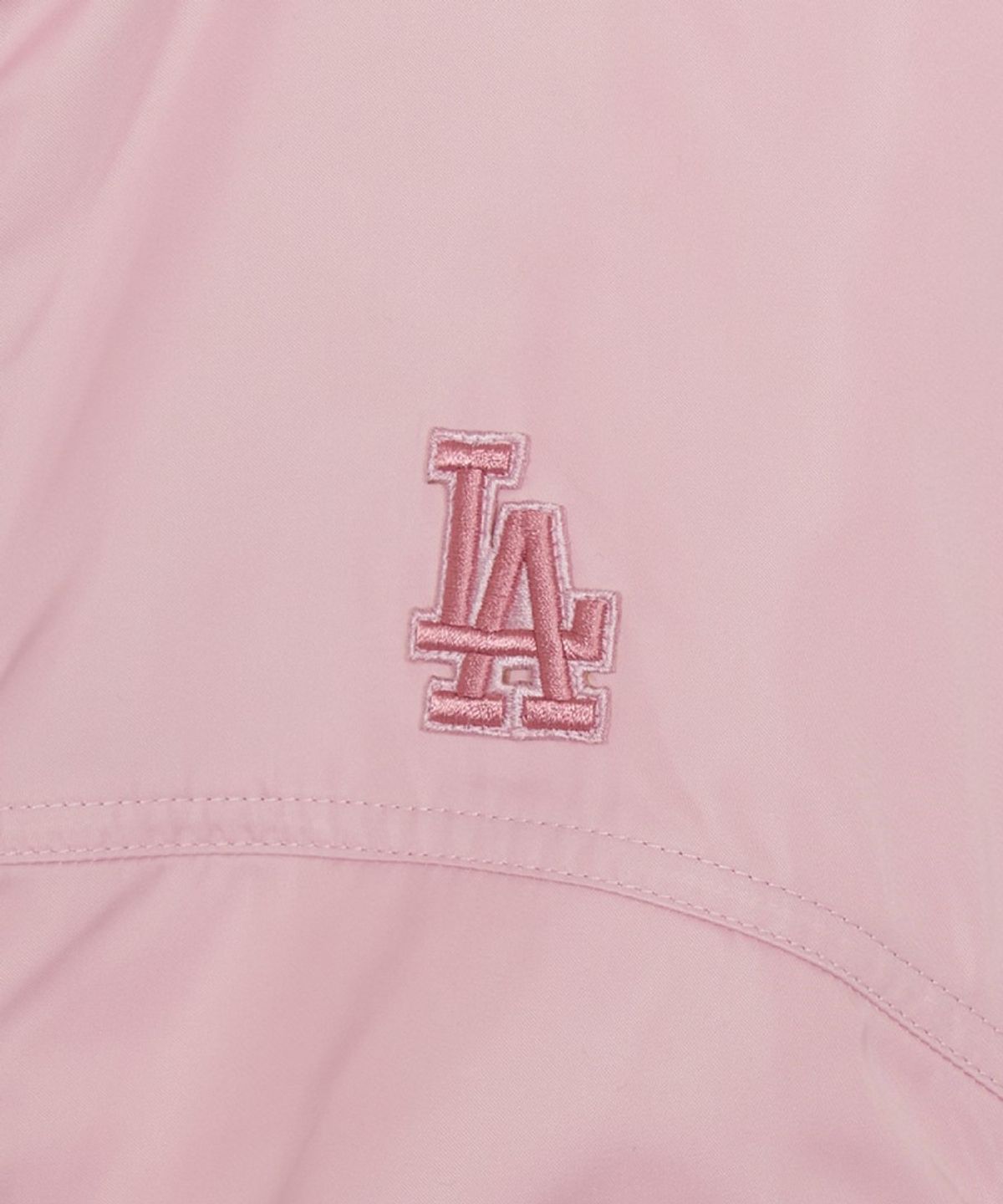 엠엘비(MLB) 여성 스포티브 새틴 셔링 바람막이 LA (L.Pink)