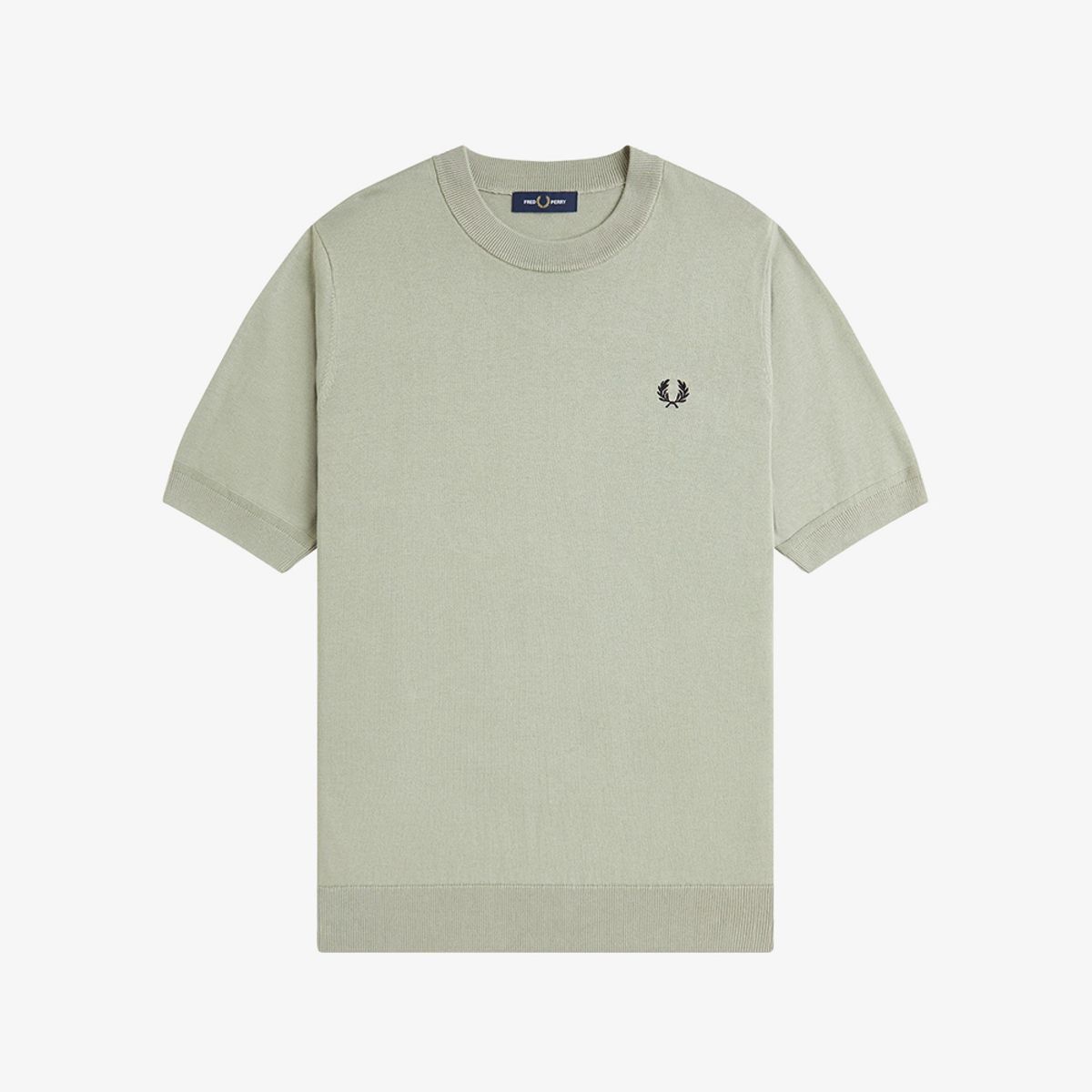 프레드페리(FRED PERRY) [Sharp] 코튼 니트 티셔츠 - 시그래스 AFPM2612322-M37