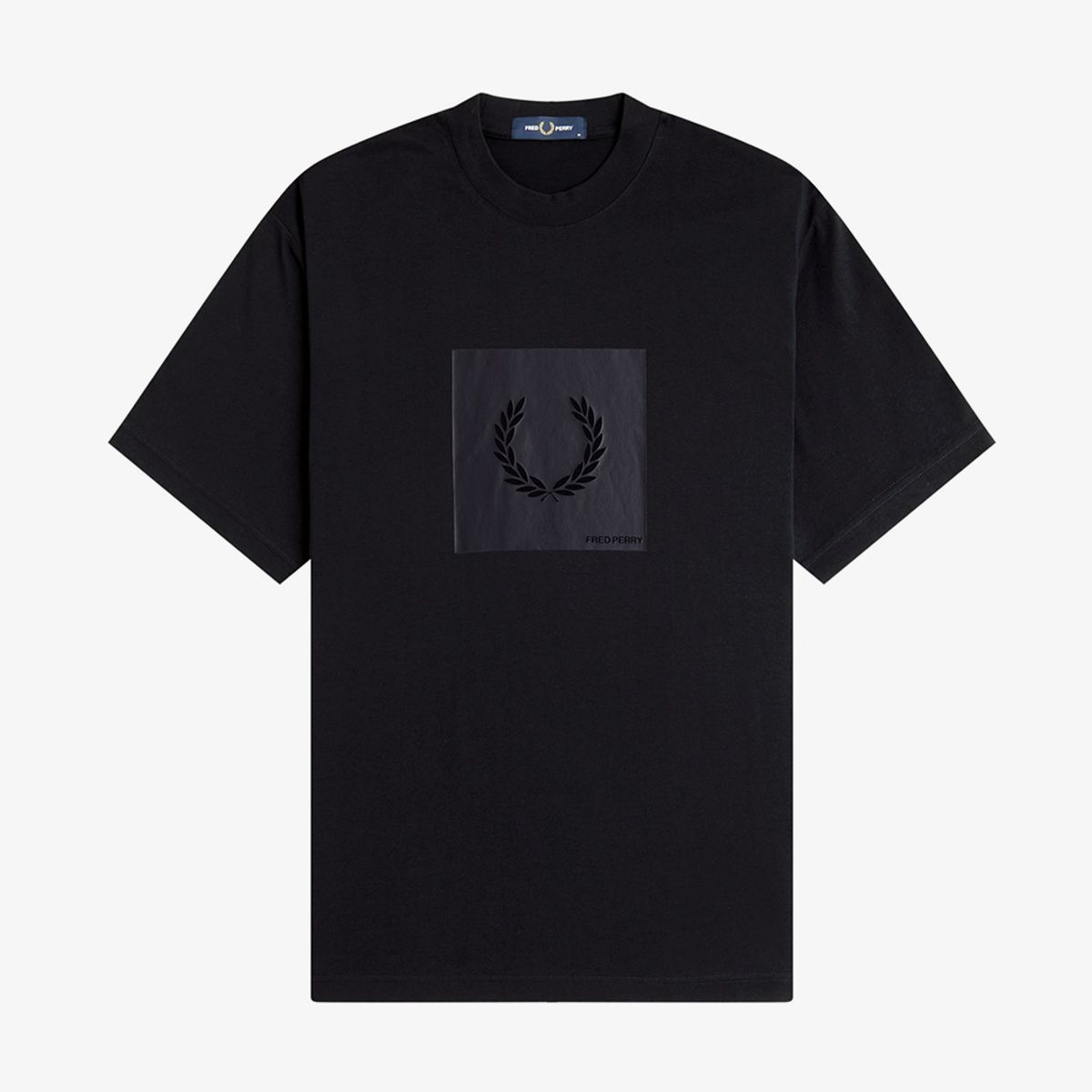 프레드페리(FRED PERRY) [Sport] 박스 그래픽 티셔츠 - 블랙 AFPM2612404-102