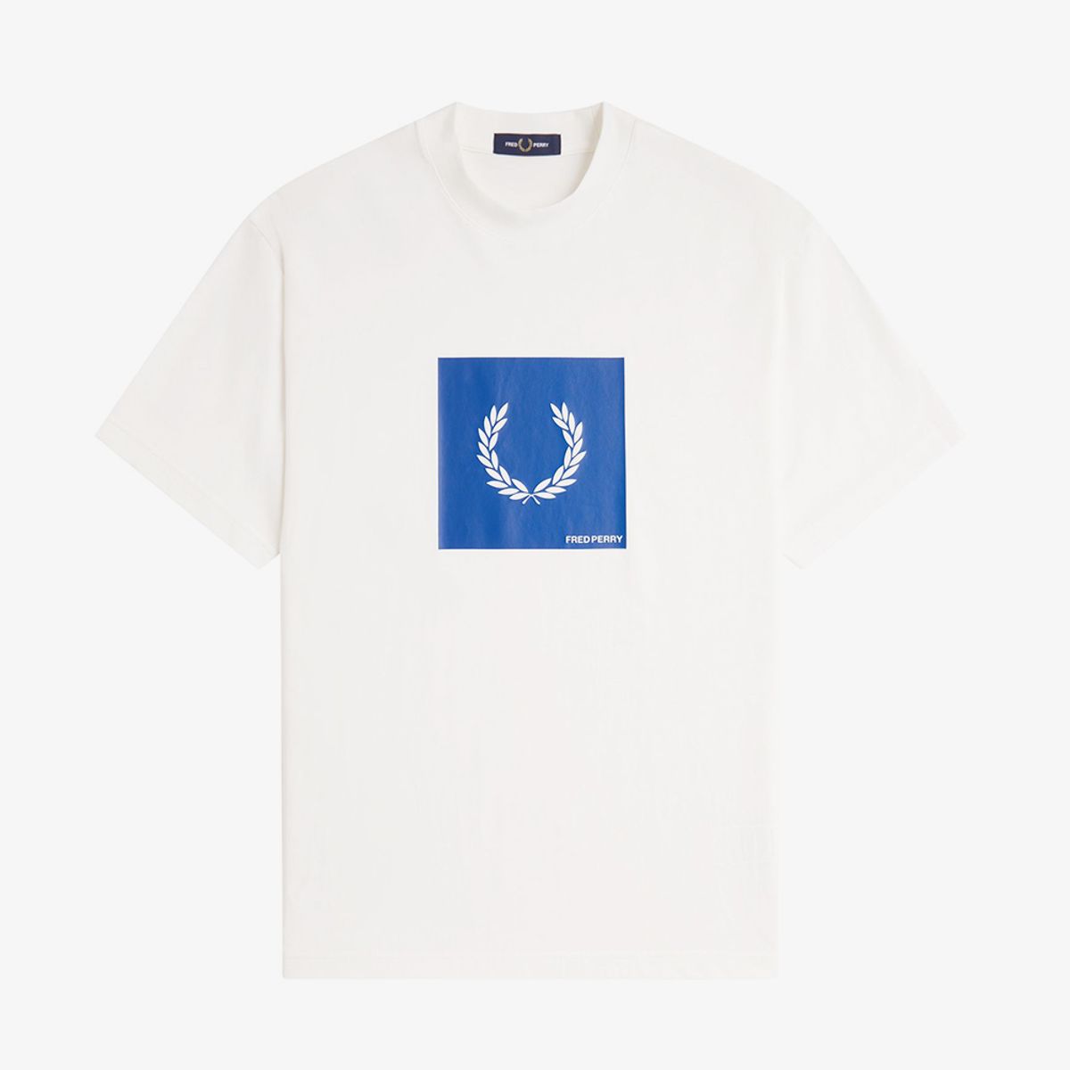 프레드페리(FRED PERRY) [Sport] 박스 그래픽 티셔츠 - 스노우 화이트 AFPM2612404-129