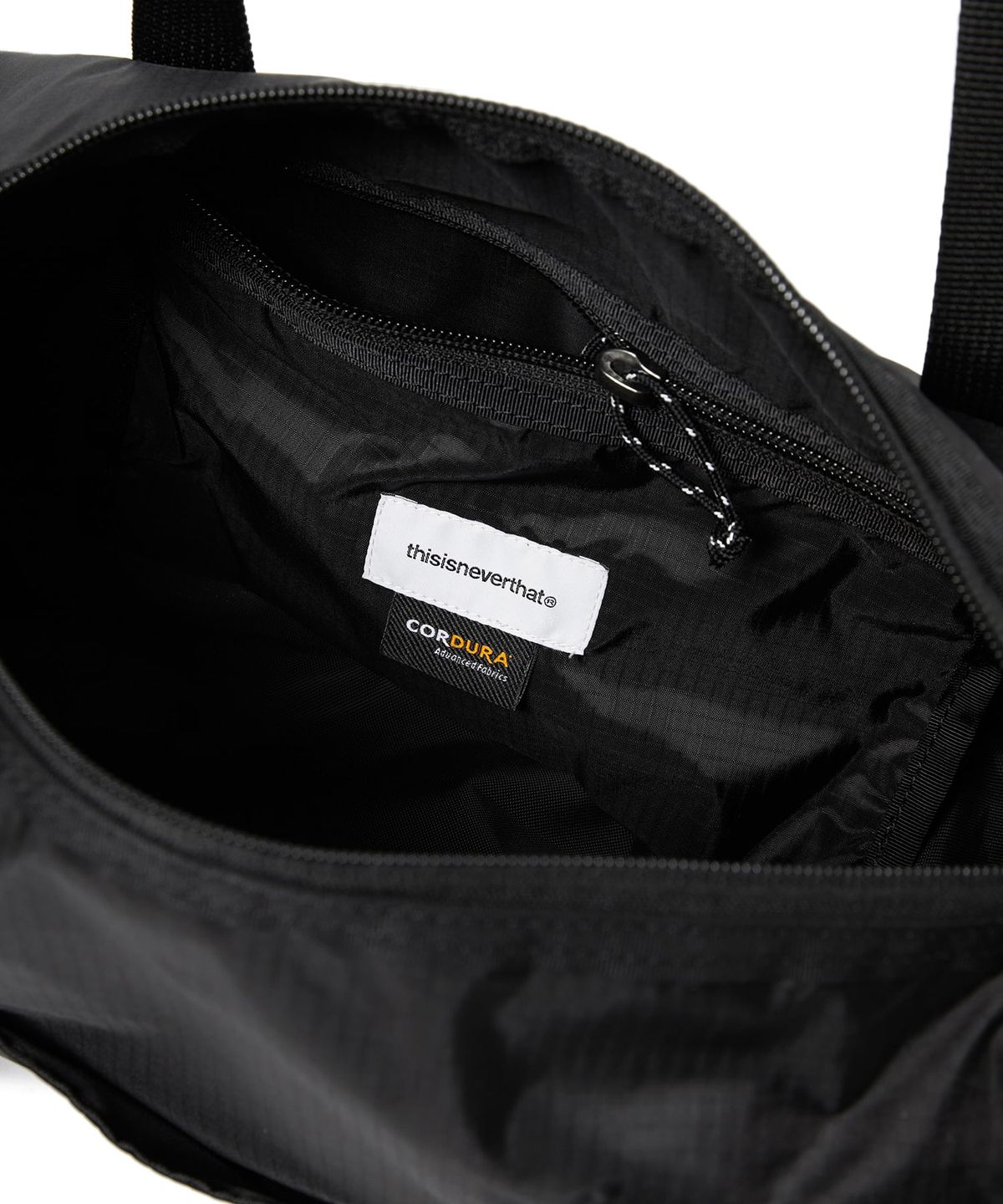 디스이즈네버댓(THISISNEVERTHAT) UL Duffle Bag Black