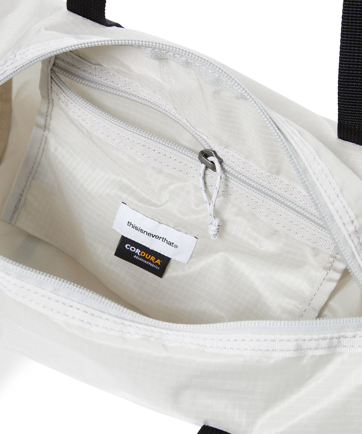 디스이즈네버댓(THISISNEVERTHAT) UL Duffle Bag Off White