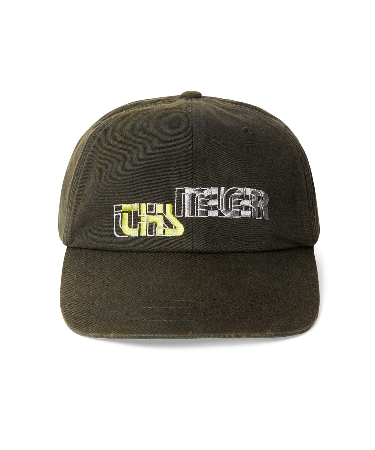 디스이즈네버댓(THISISNEVERTHAT) Misalign Cap Olive
