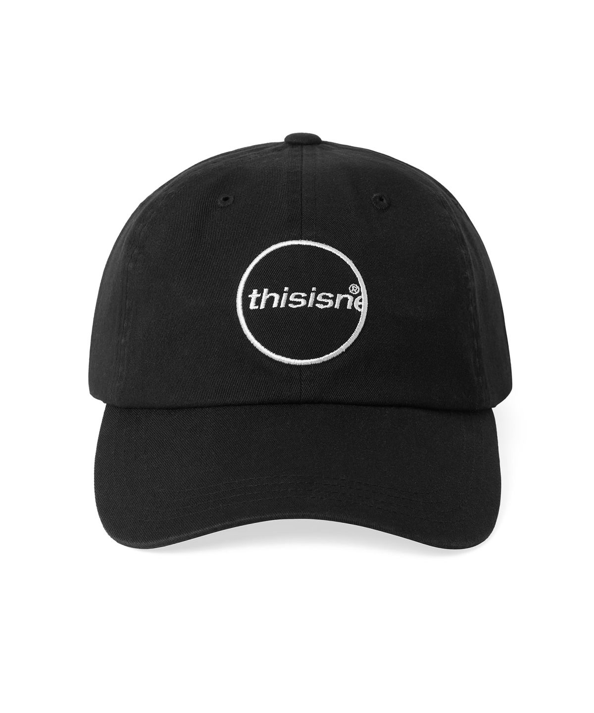 디스이즈네버댓(THISISNEVERTHAT) C-Logo Patch Cap Black