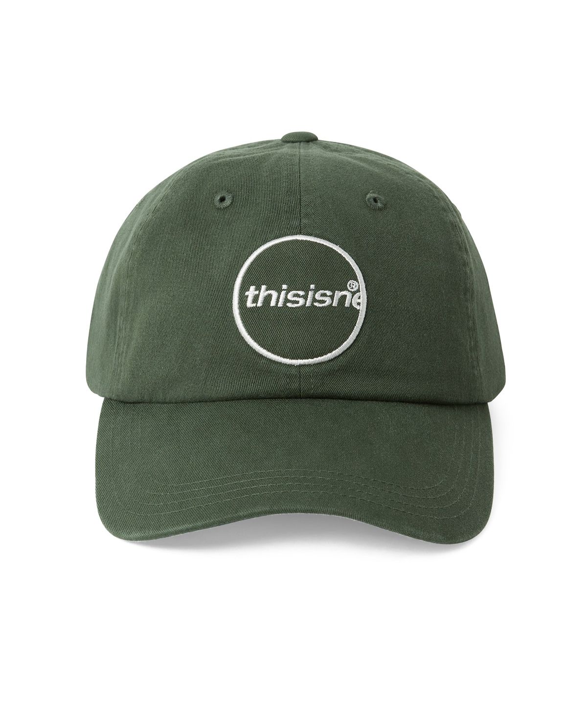 디스이즈네버댓(THISISNEVERTHAT) C-Logo Patch Cap Green