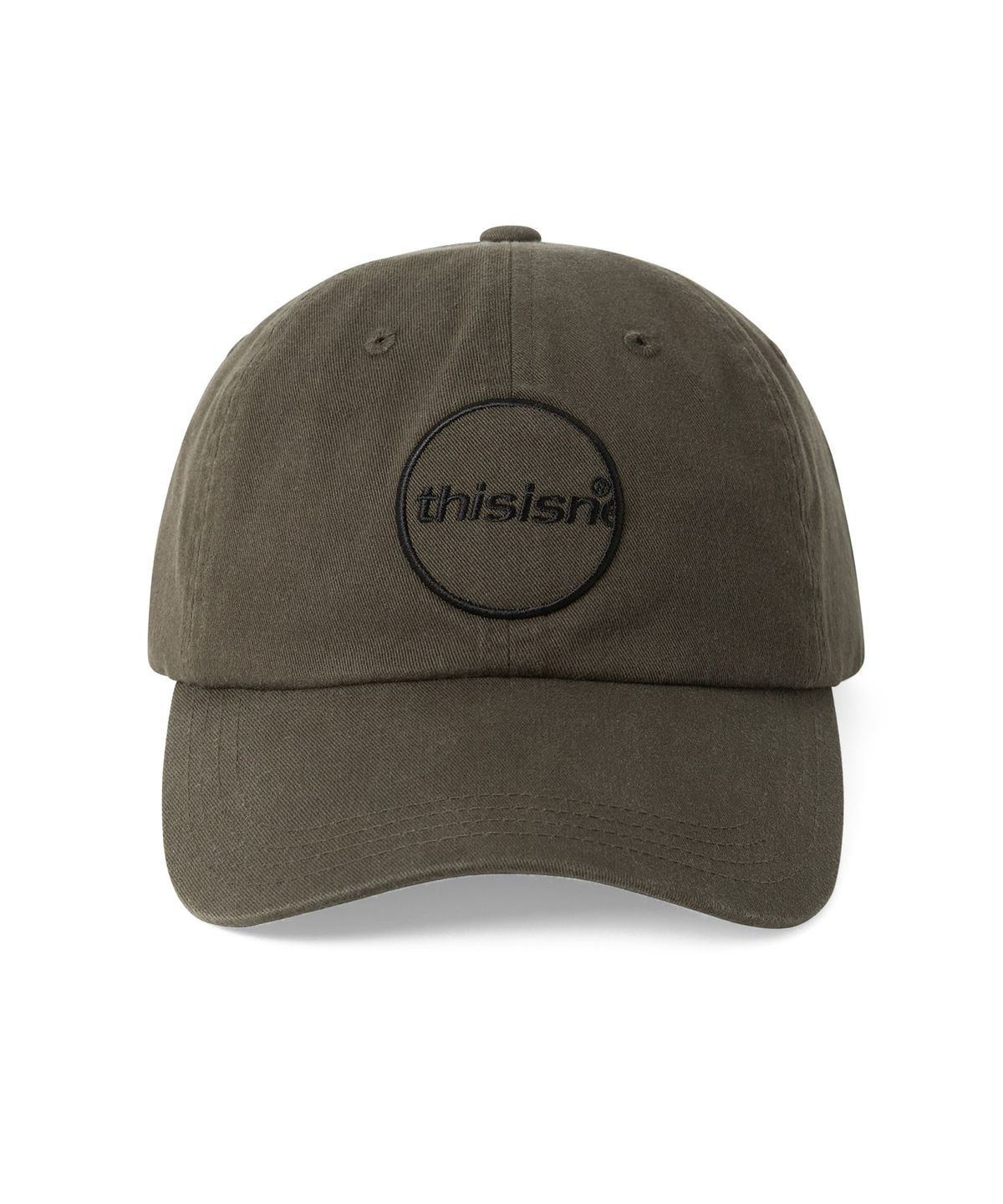 디스이즈네버댓(THISISNEVERTHAT) C-Logo Patch Cap Olive