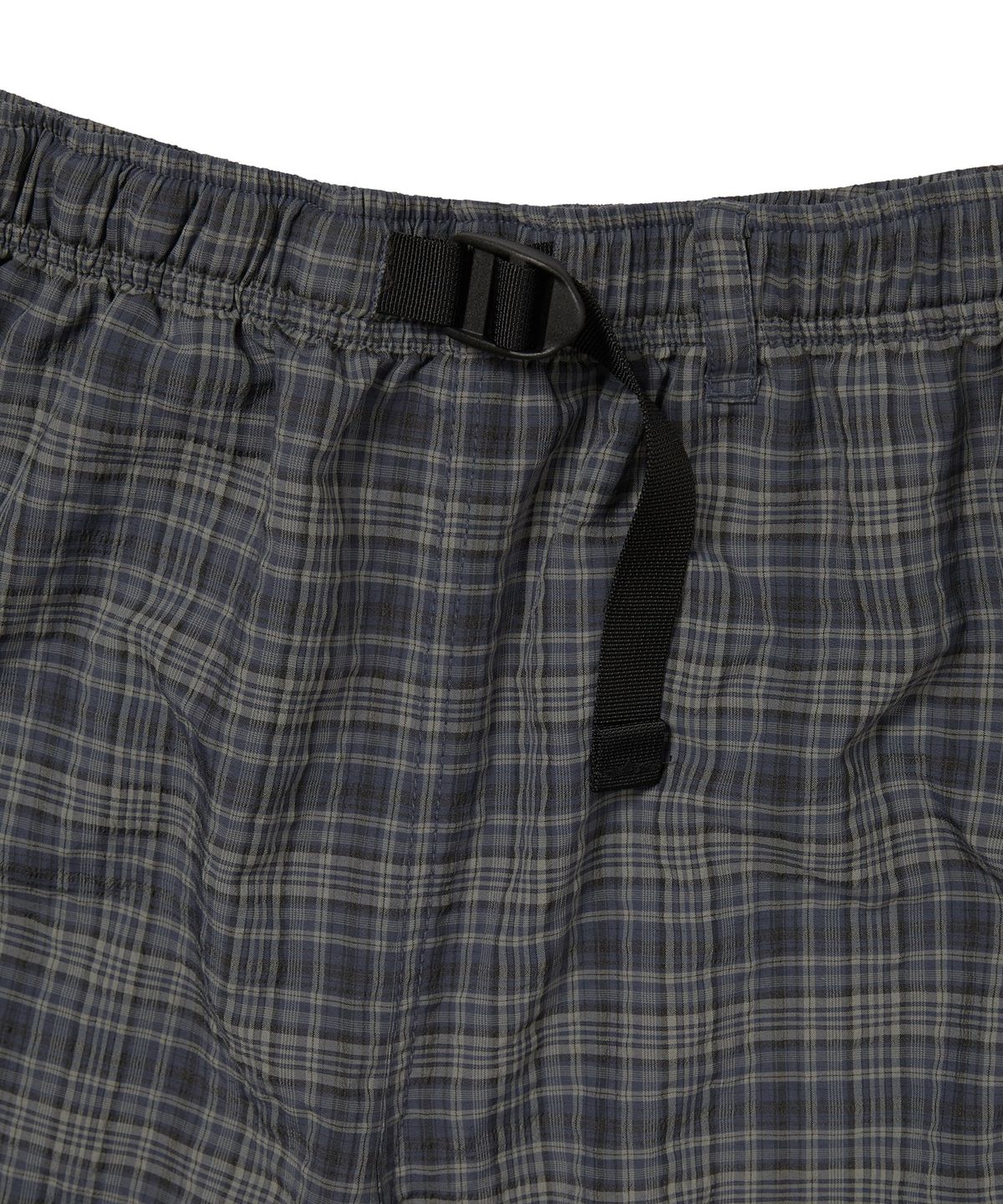 디스이즈네버댓(THISISNEVERTHAT) Belted Check Short Dark Navy