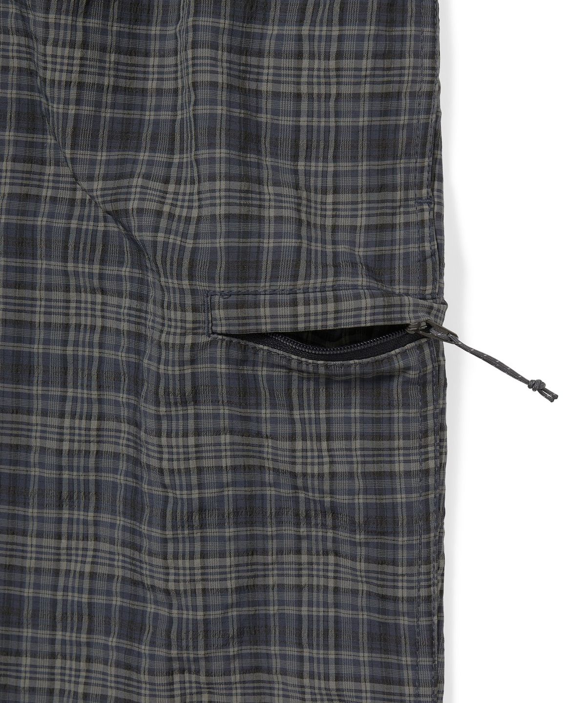 디스이즈네버댓(THISISNEVERTHAT) Belted Check Short Dark Navy