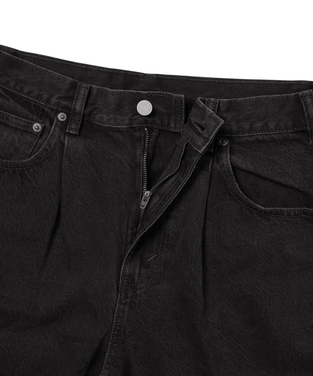 디스이즈네버댓(THISISNEVERTHAT) Loose Denim Short Black