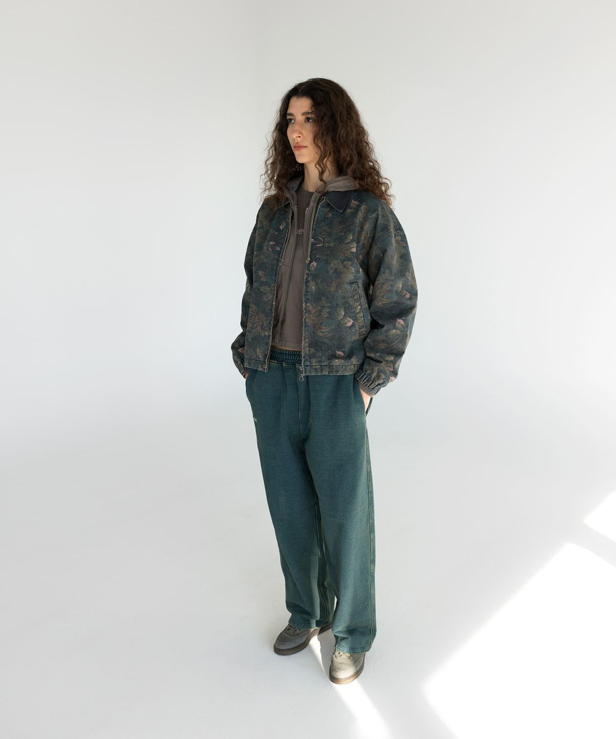 디스이즈네버댓(THISISNEVERTHAT) Damaged Sweatpant Indigo Blue