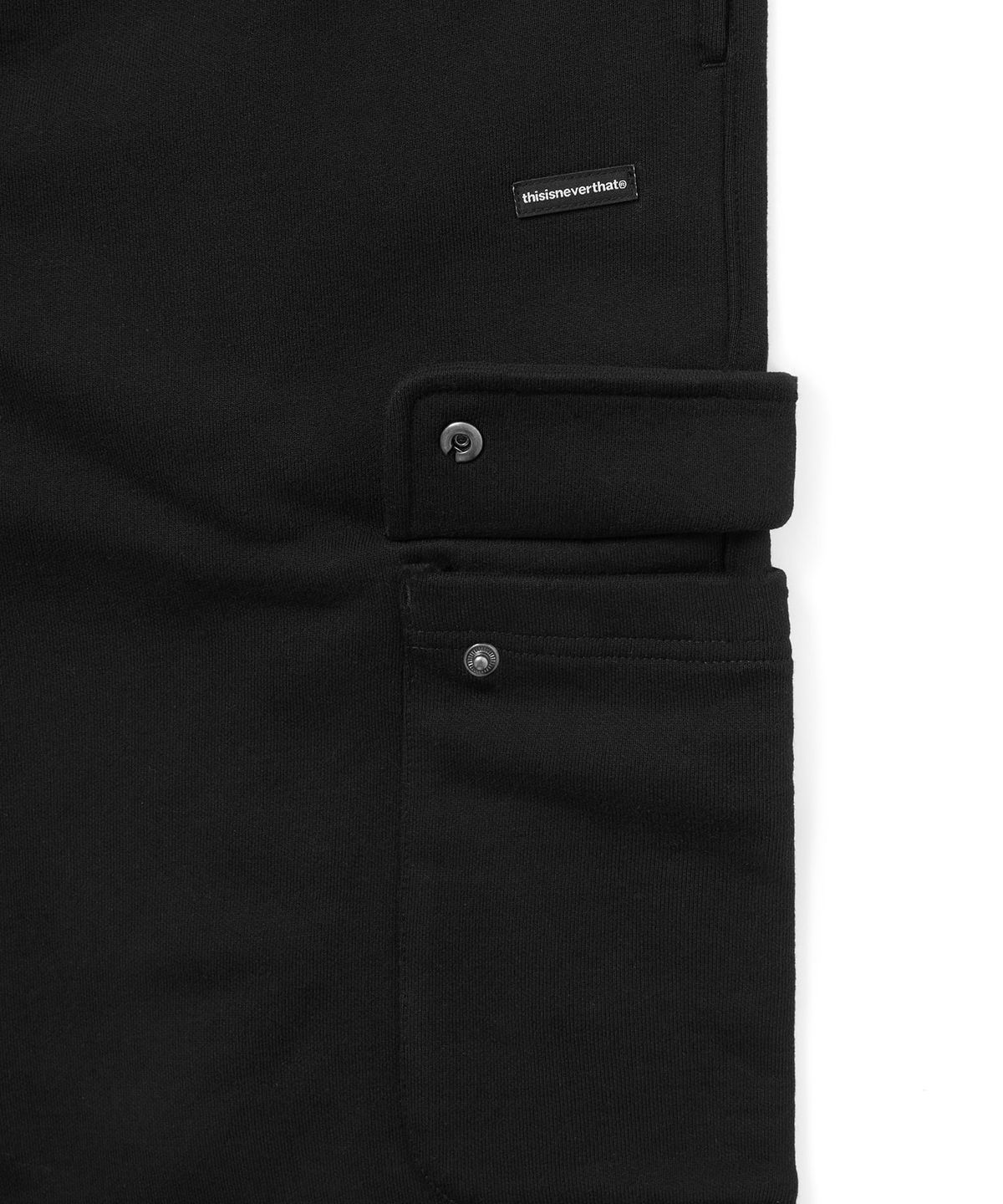 디스이즈네버댓(THISISNEVERTHAT) T.N.T. Classic HDP Cargo Sweatpant Black