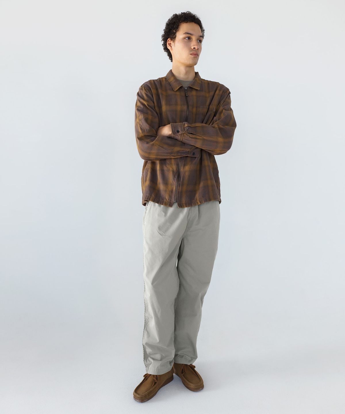 디스이즈네버댓(THISISNEVERTHAT) Piping Easy Pant Stone