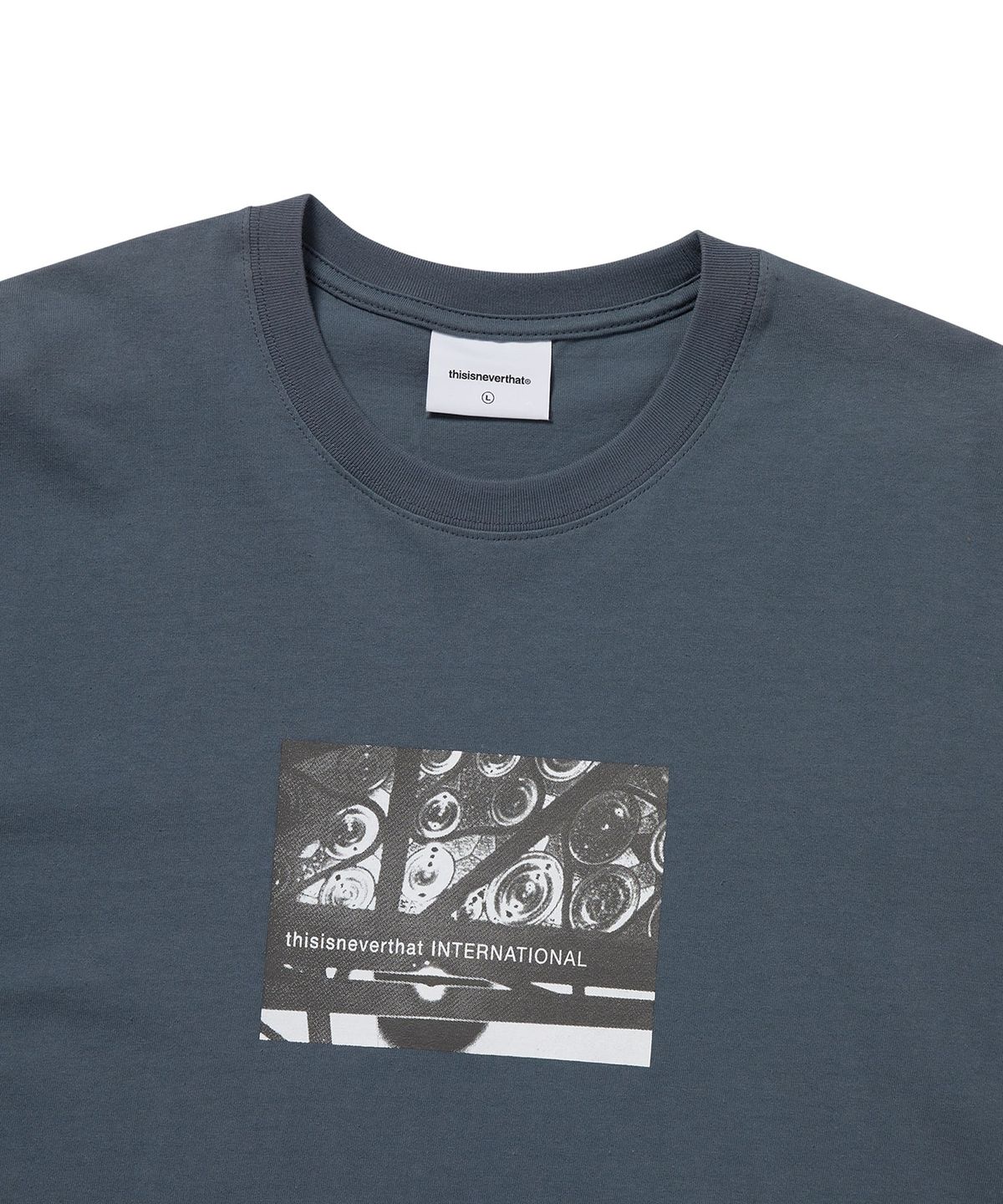 디스이즈네버댓(THISISNEVERTHAT) Capture Tee Faded Navy