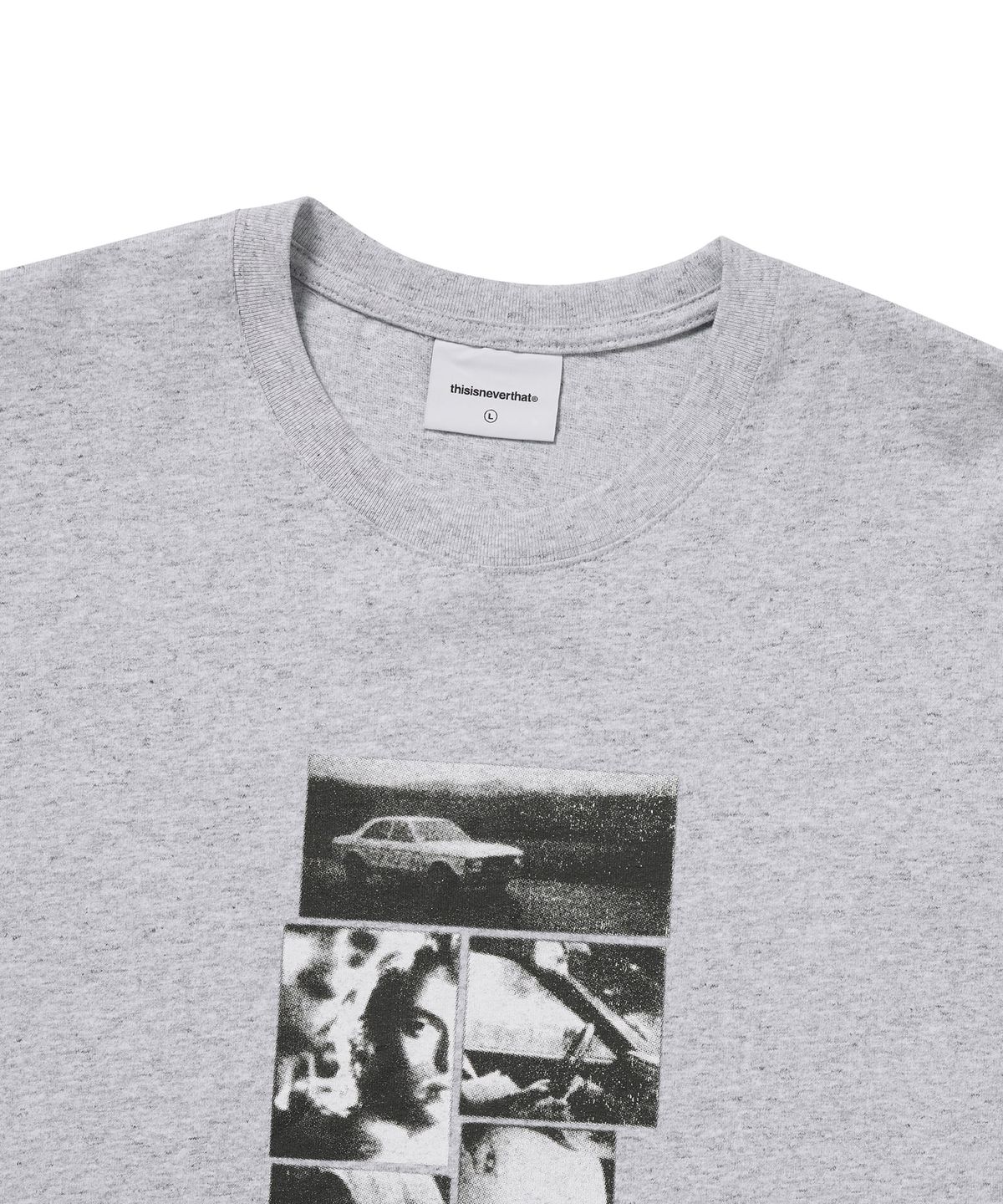 디스이즈네버댓(THISISNEVERTHAT) Scenes Tee Heather Grey