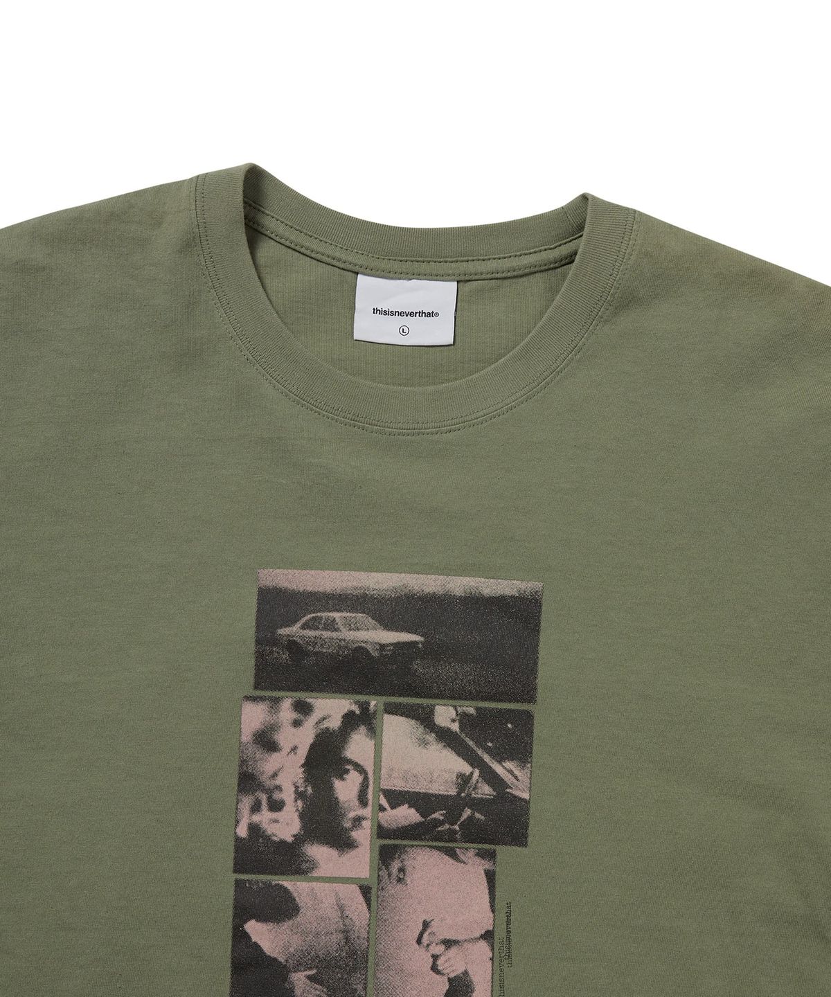 디스이즈네버댓(THISISNEVERTHAT) Scenes Tee Sage Green