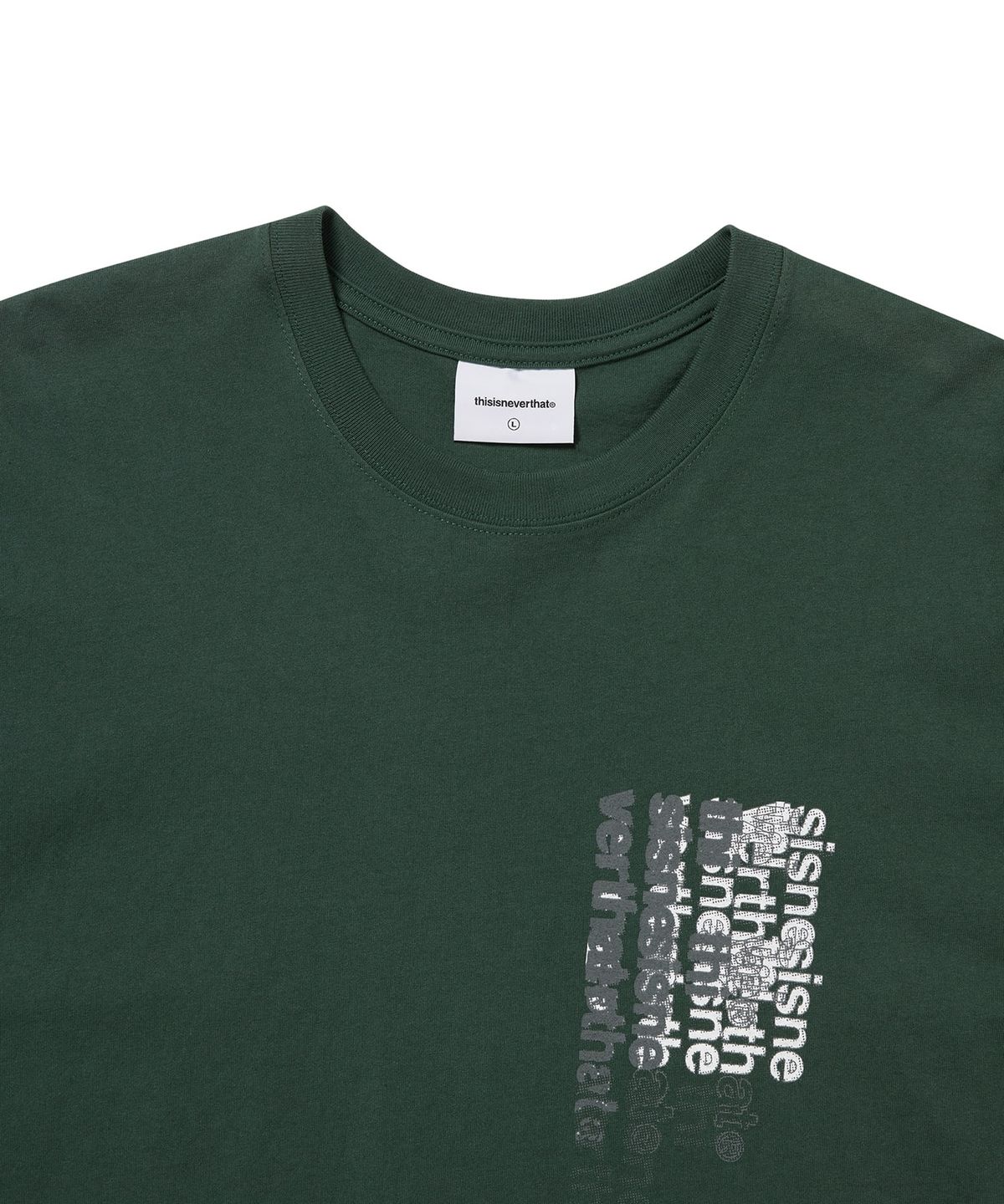 디스이즈네버댓(THISISNEVERTHAT) Multiple Tee Forest