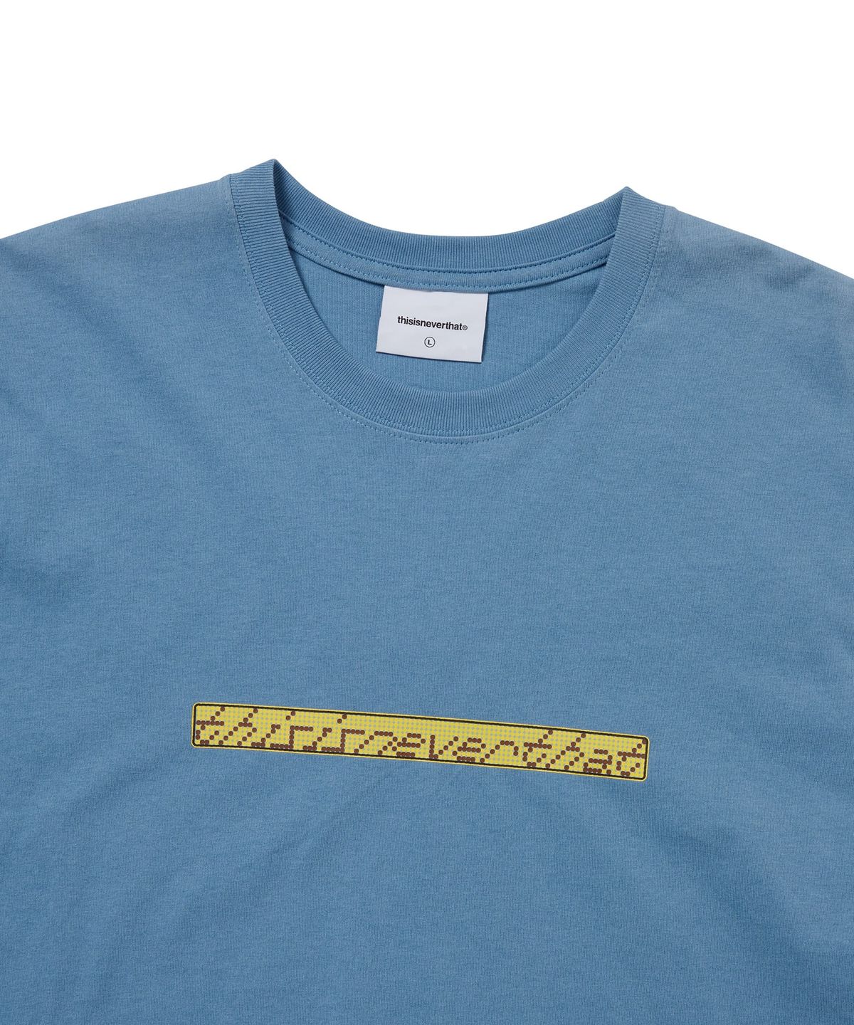 디스이즈네버댓(THISISNEVERTHAT) Mosaic Tee Ocean Blue