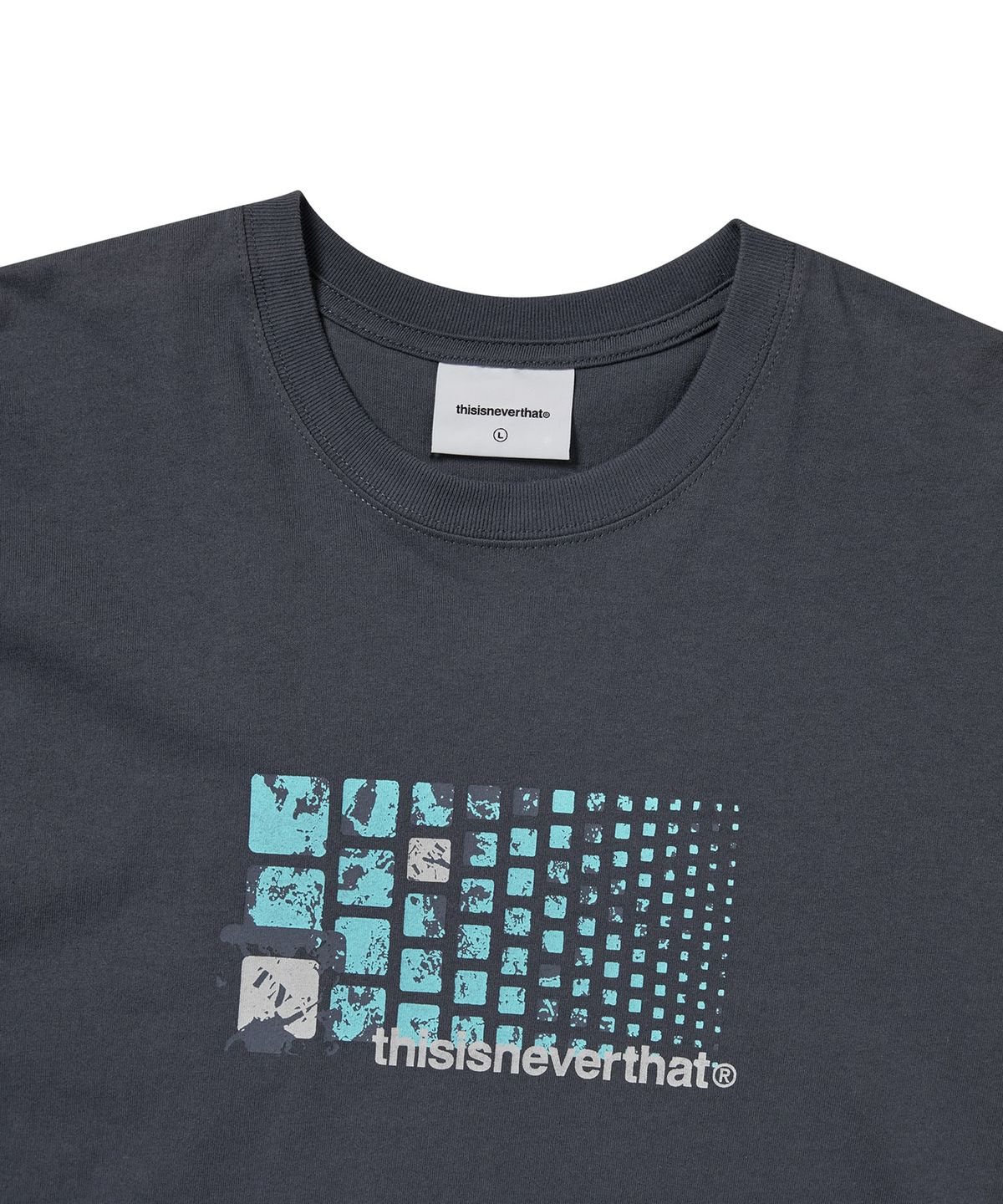 디스이즈네버댓(THISISNEVERTHAT) Cellular Tee Faded Navy