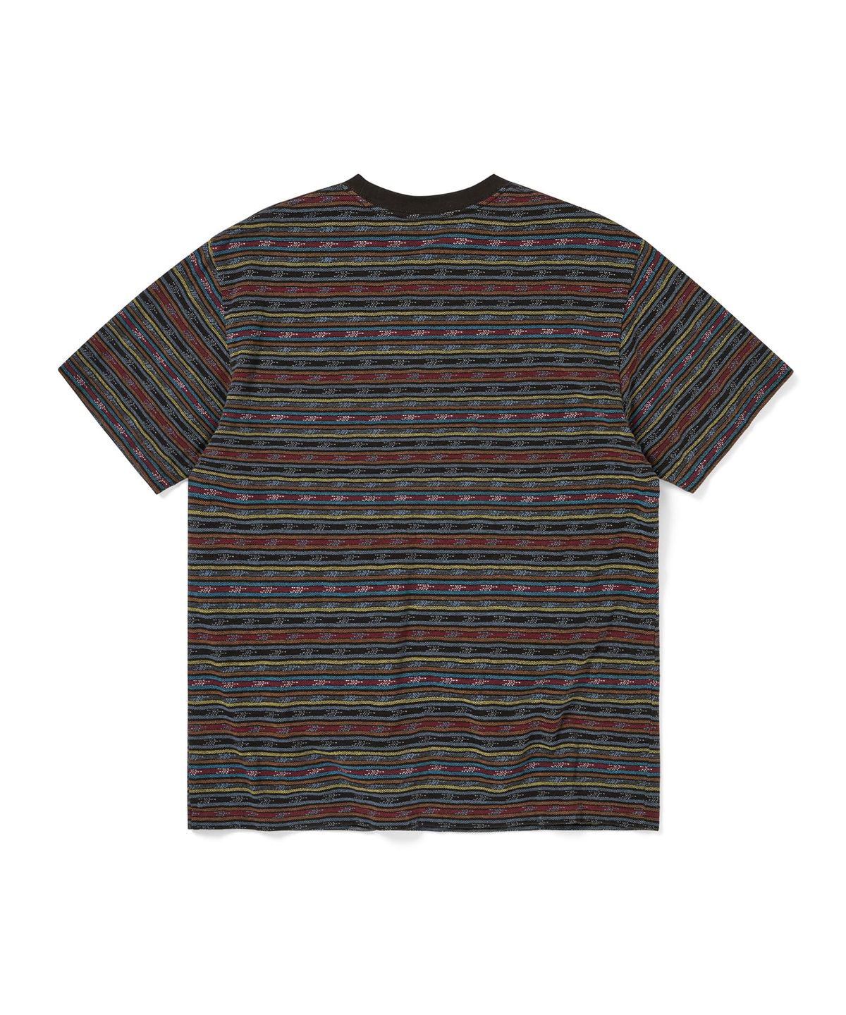 디스이즈네버댓(THISISNEVERTHAT) BE Striped Tee Brown