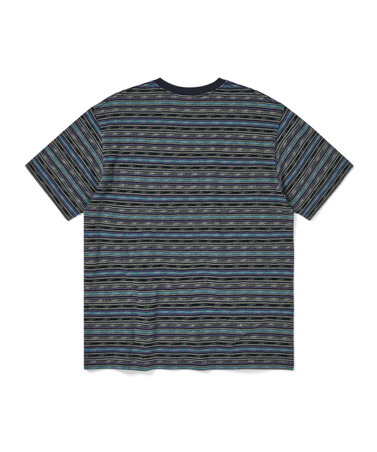 디스이즈네버댓(THISISNEVERTHAT) BE Striped Tee Navy