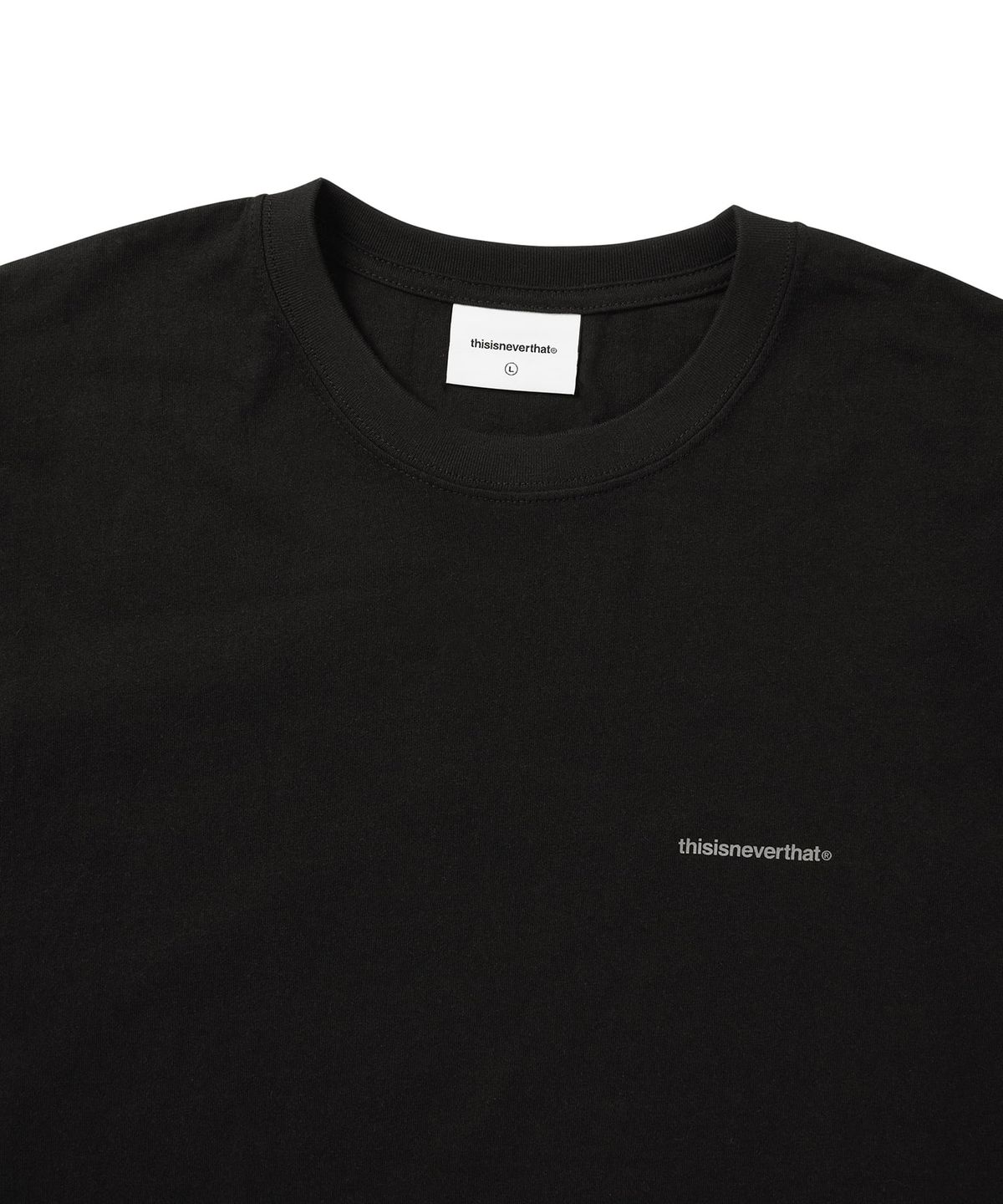 디스이즈네버댓(THISISNEVERTHAT) Small T-Logo Tee Black