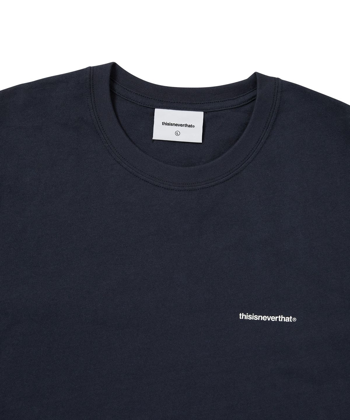 디스이즈네버댓(THISISNEVERTHAT) Small T-Logo Tee Navy