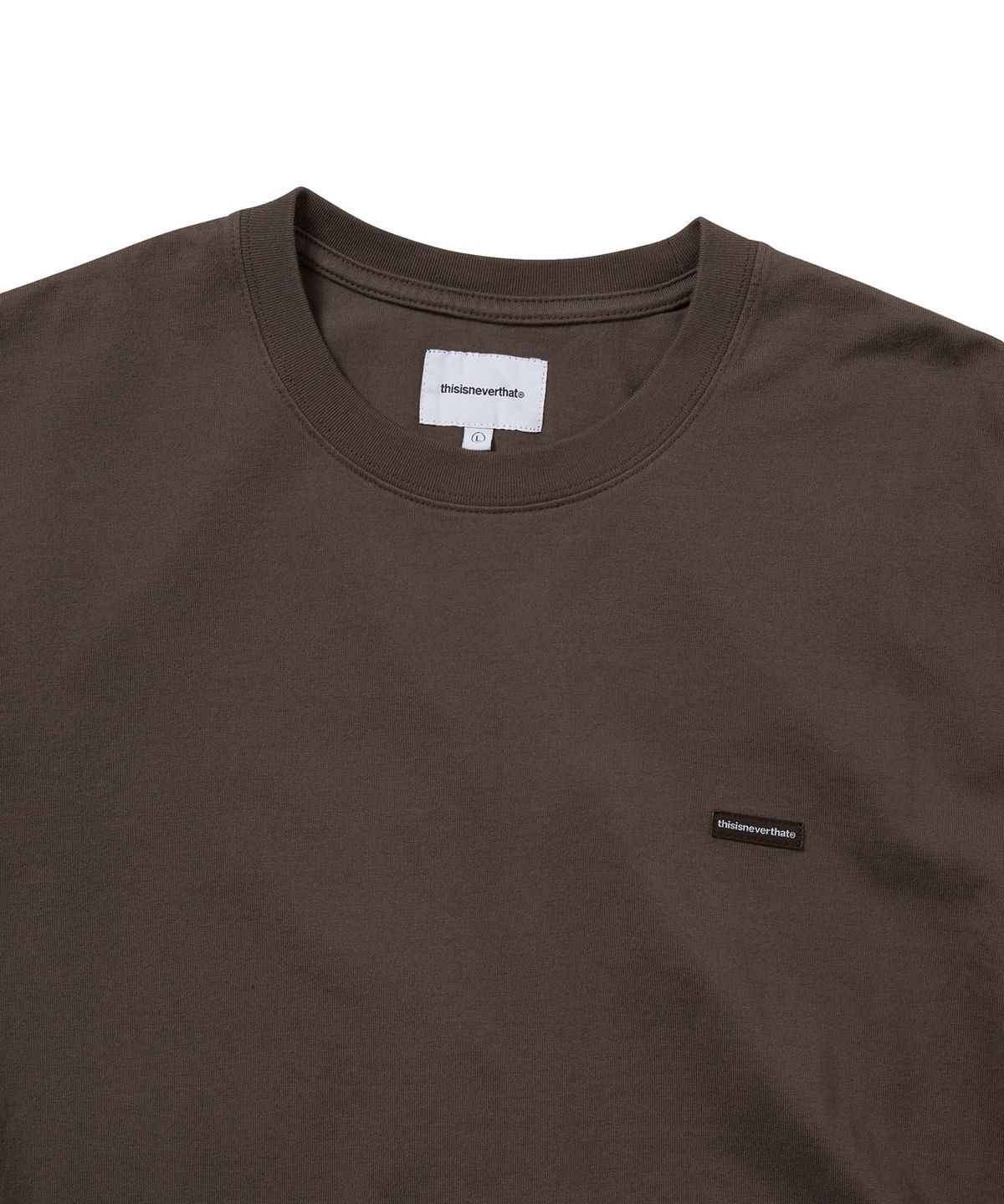 디스이즈네버댓(THISISNEVERTHAT) T.N.T. Classic HDP Tee Dark Brown