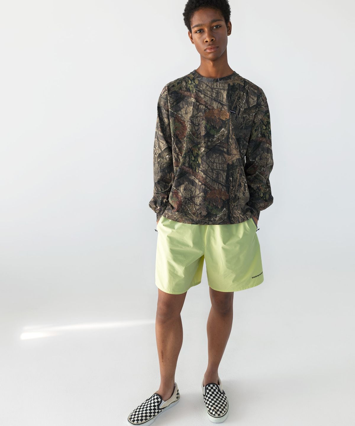 디스이즈네버댓(THISISNEVERTHAT) T.N.T. Classic HDP L/S Tee Camo