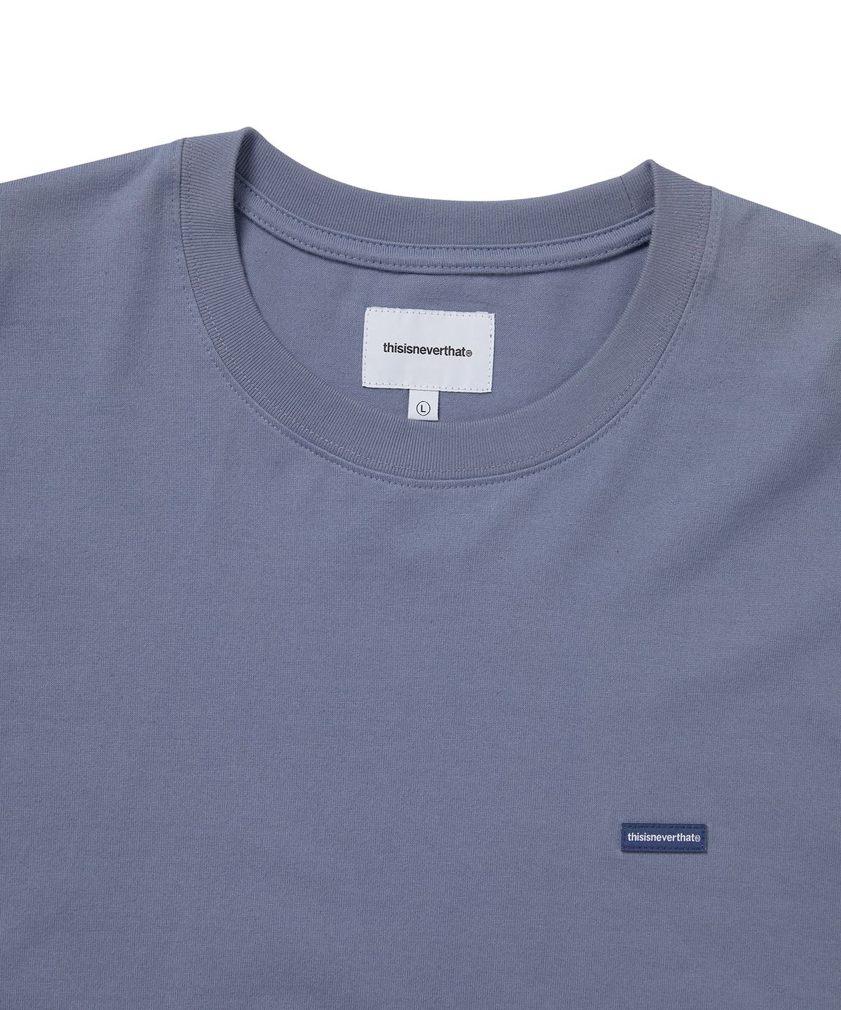 디스이즈네버댓(THISISNEVERTHAT) T.N.T. Classic HDP L/S Tee Blue Violet
