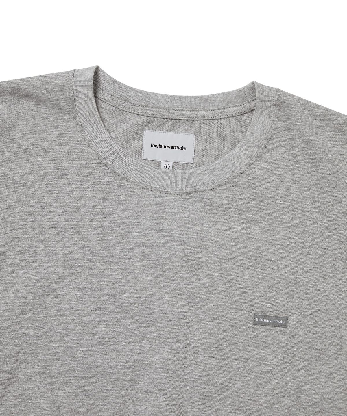 디스이즈네버댓(THISISNEVERTHAT) T.N.T. Classic HDP L/S Tee Heather Grey