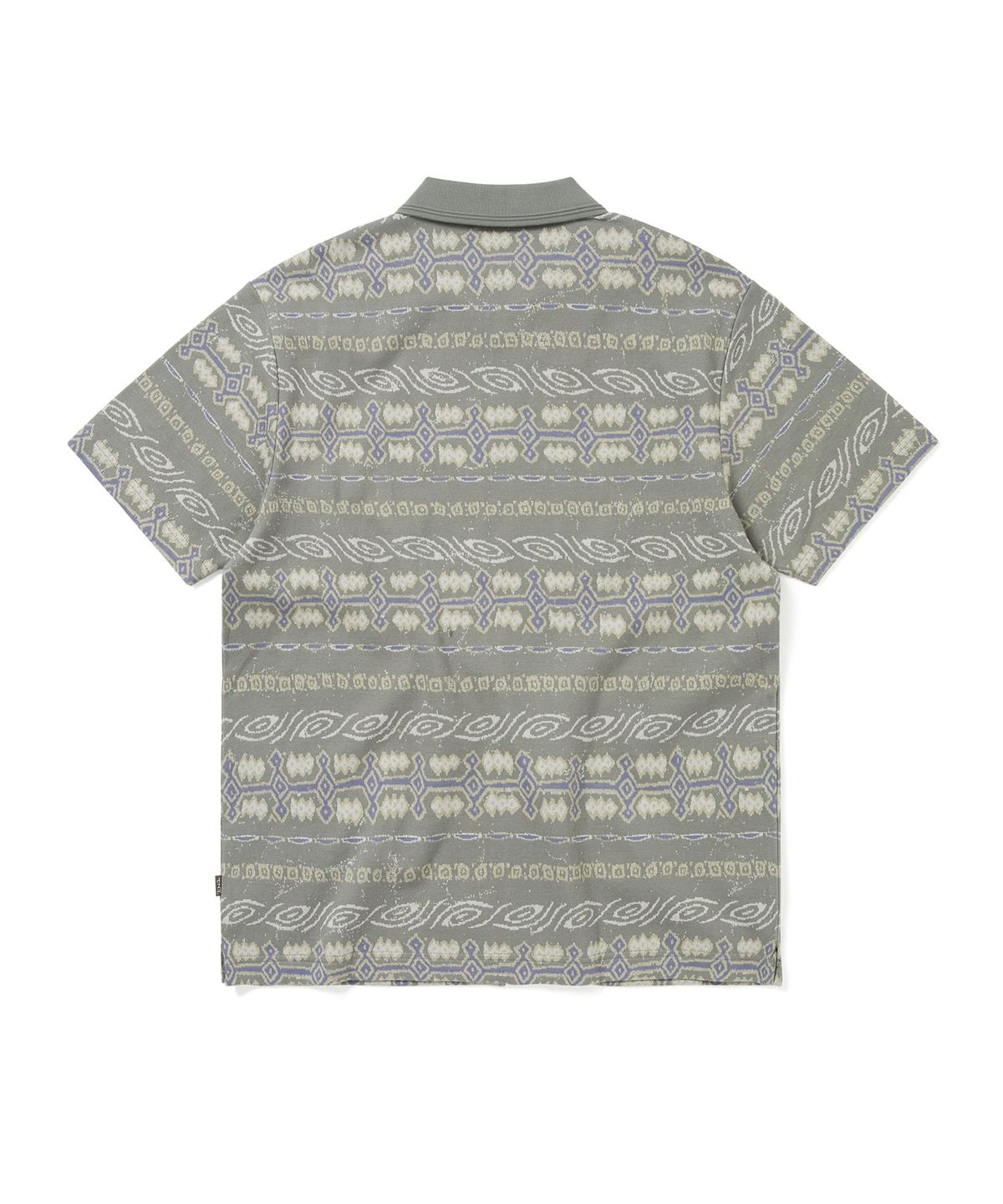 디스이즈네버댓(THISISNEVERTHAT) Jungle Jacquard Zip Up Top Grey