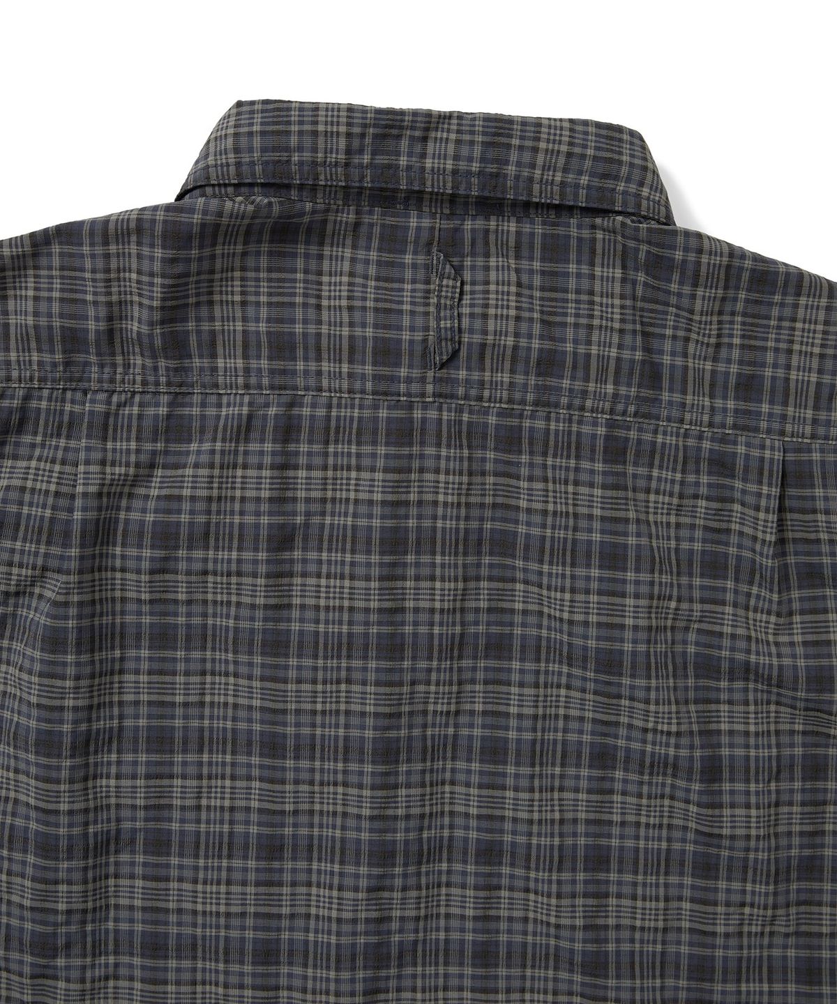 디스이즈네버댓(THISISNEVERTHAT) Plaid S/S Fishing Shirt Dark Navy