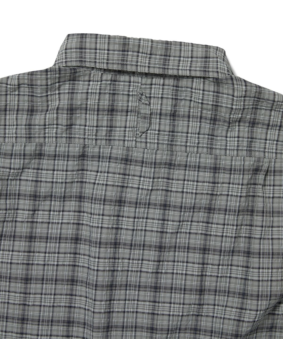 디스이즈네버댓(THISISNEVERTHAT) Plaid S/S Fishing Shirt Sage