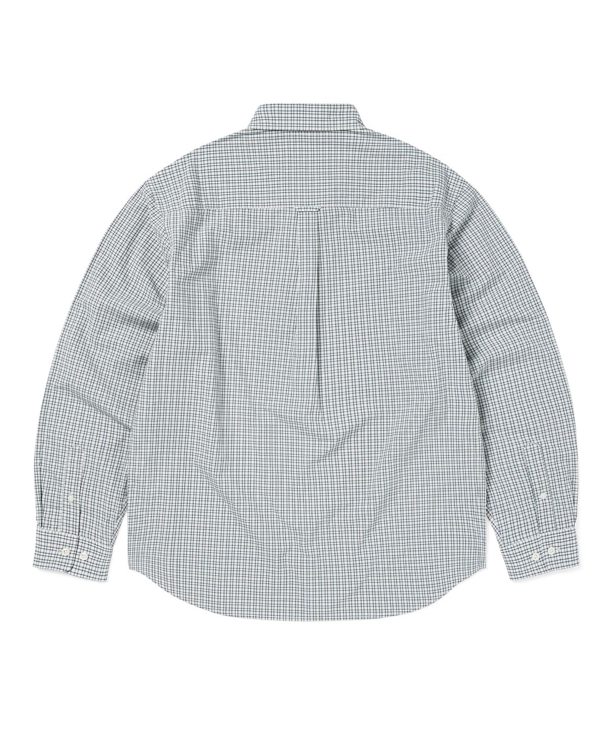 디스이즈네버댓(THISISNEVERTHAT) Lightweight Plaid Shirt Ivory
