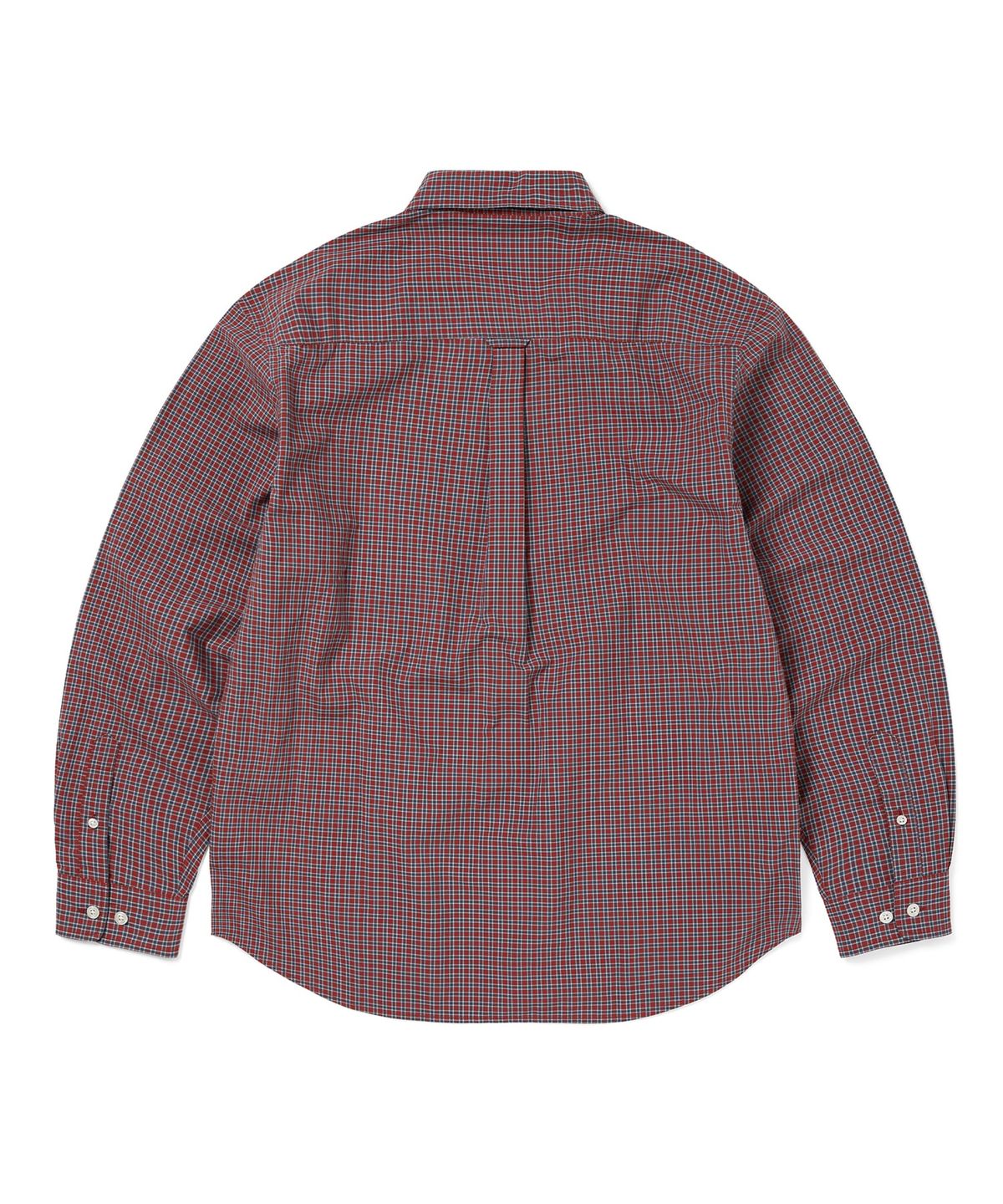 디스이즈네버댓(THISISNEVERTHAT) Lightweight Plaid Shirt Red