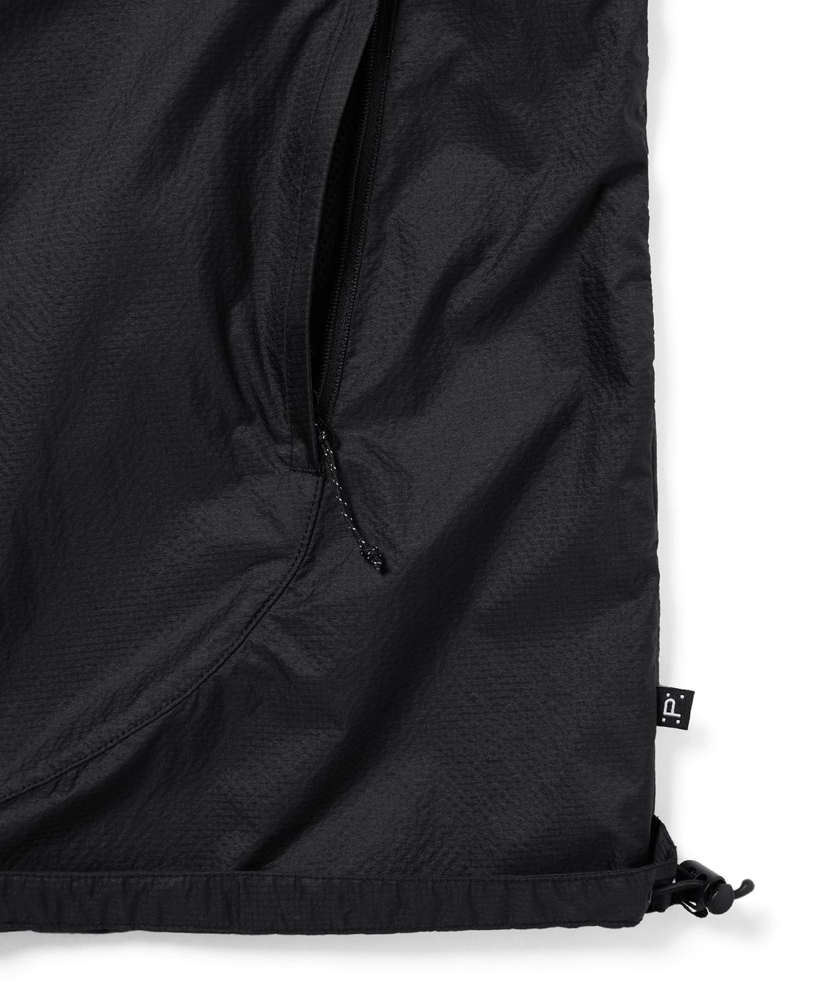 디스이즈네버댓(THISISNEVERTHAT) PERTEX® QA Light Windbreaker Black