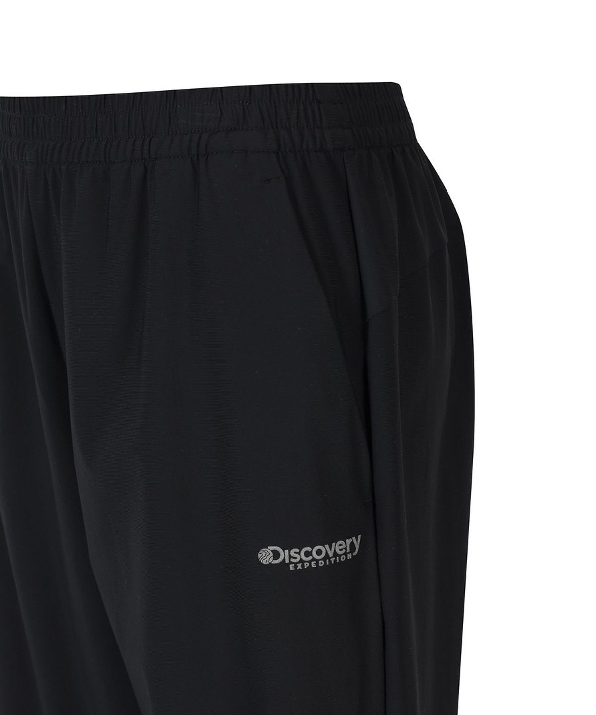 디스커버리 익스페디션(DISCOVERY EXPEDITION) 남성 트리코트 테이퍼드 팬츠 (BLACK)