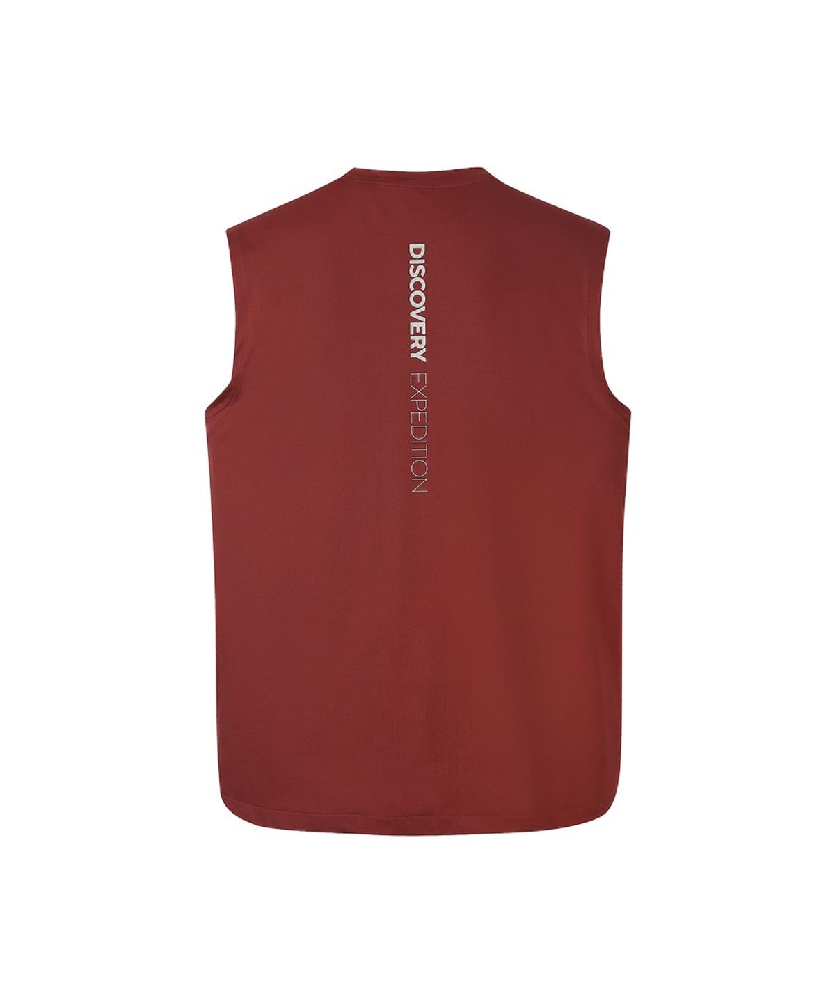 디스커버리 익스페디션(DISCOVERY EXPEDITION) 남성 러닝 슬리브리스 (BURGUNDY)