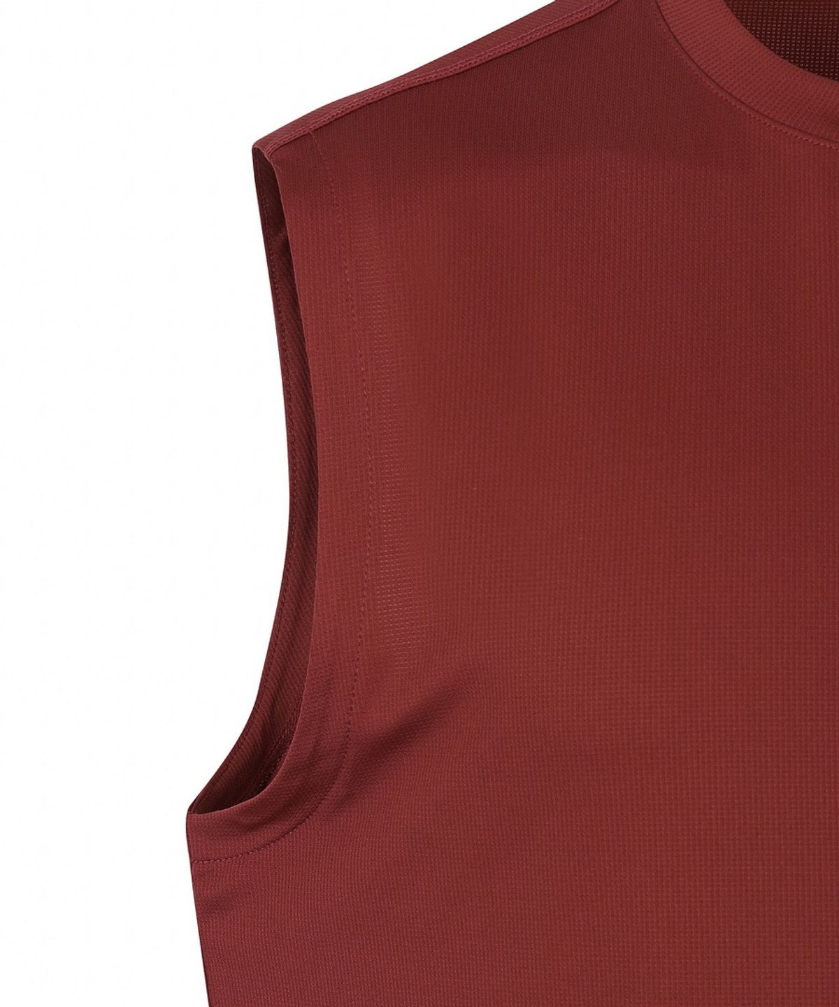 디스커버리 익스페디션(DISCOVERY EXPEDITION) 남성 러닝 슬리브리스 (BURGUNDY)