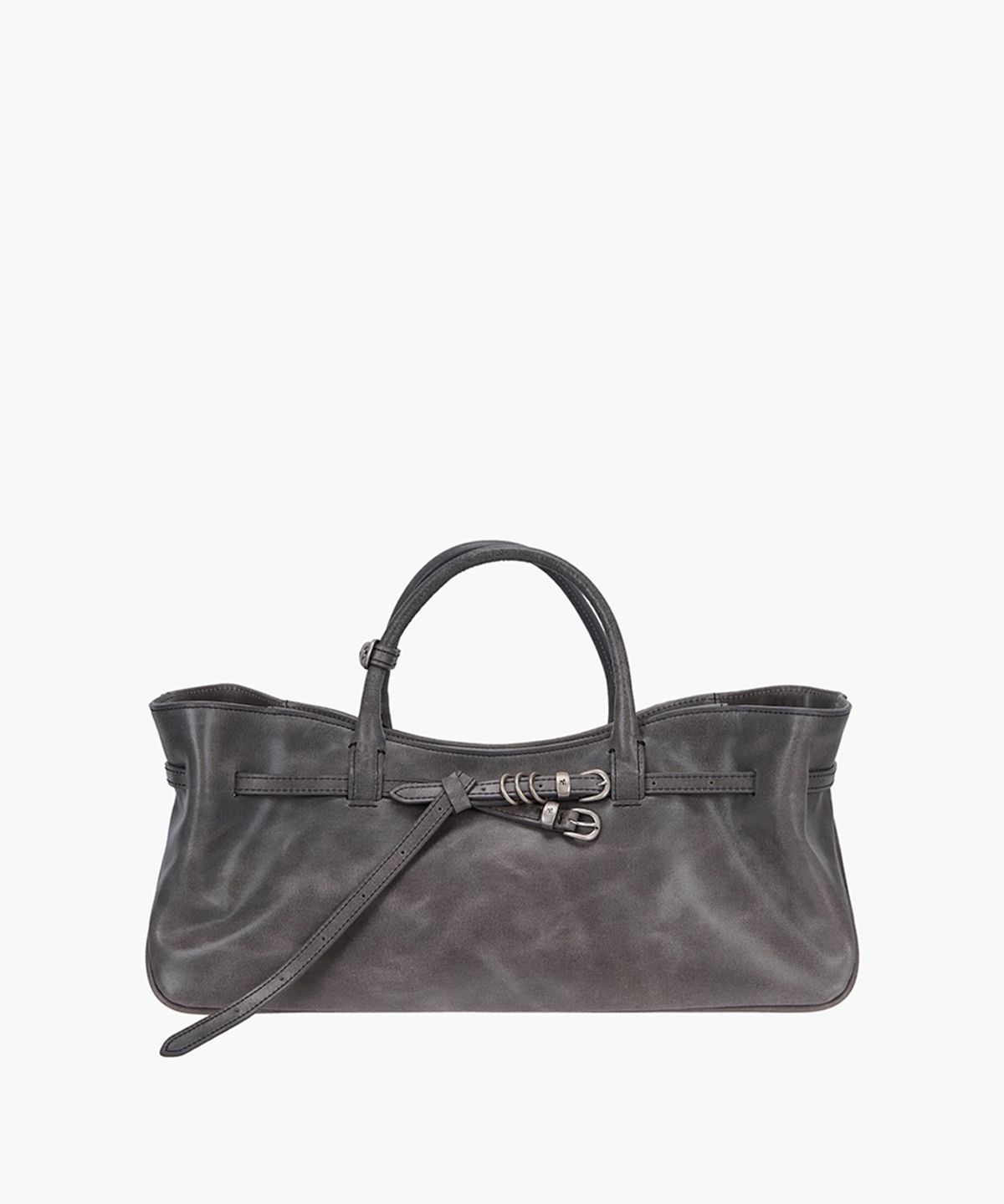 마지셔우드(MARGESHERWOOD) GRANDMA USED BAG_mauve pull-up