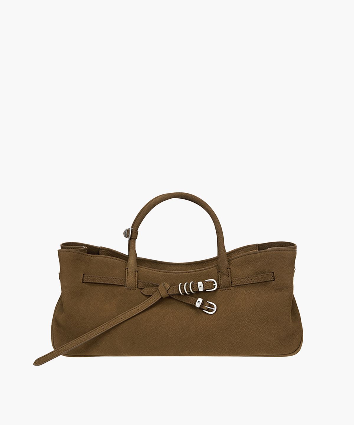 마지셔우드(MARGESHERWOOD) GRANDMA USED BAG_chestnut nubuck