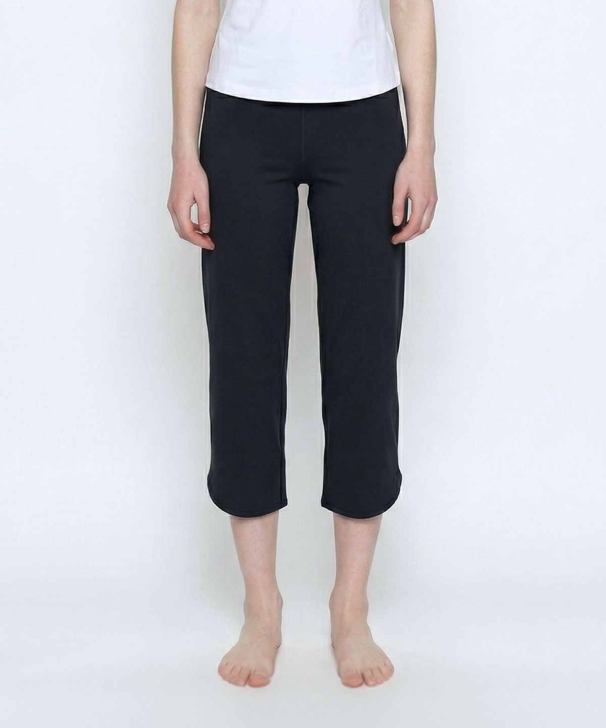 스페리(SPERRY) 하이웨스트 크롭 팬츠_블랙 [SPRP_0003]
