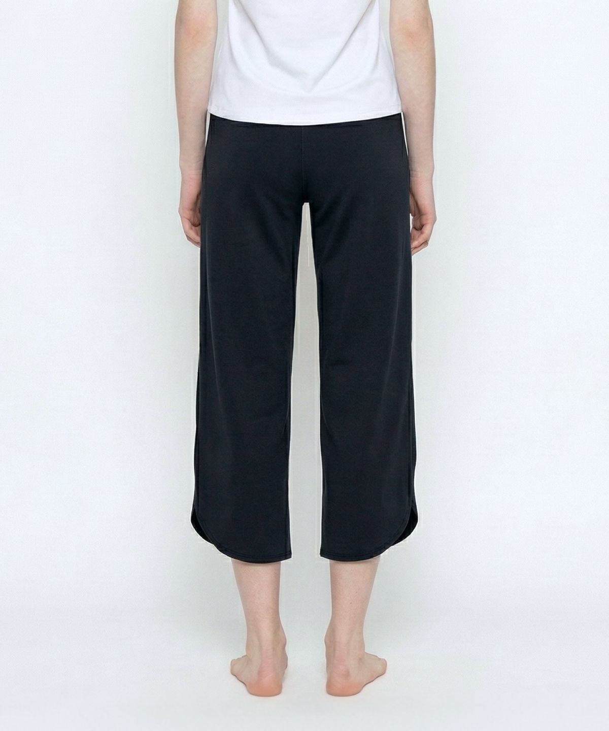 스페리(SPERRY) 하이웨스트 크롭 팬츠_블랙 [SPRP_0003]