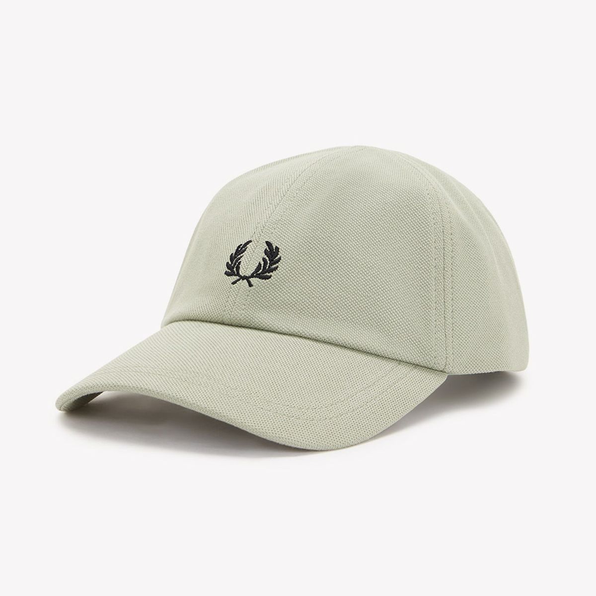 프레드페리(FRED PERRY) 피케 클래식 캡 - 시그래스/블랙 CFPU2612295-S23