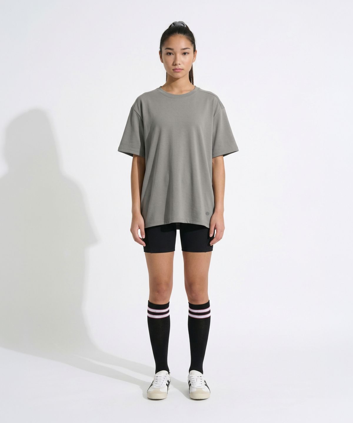 스페리(SPERRY) 루즈핏 크루넥 반팔티_그레이 [SPRU_0005]