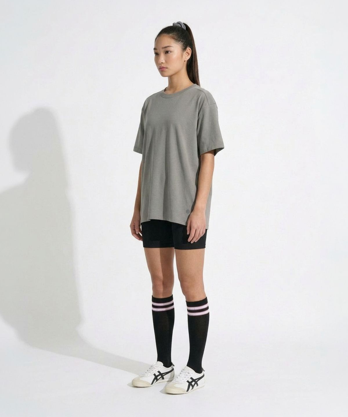 스페리(SPERRY) 루즈핏 크루넥 반팔티_그레이 [SPRU_0005]