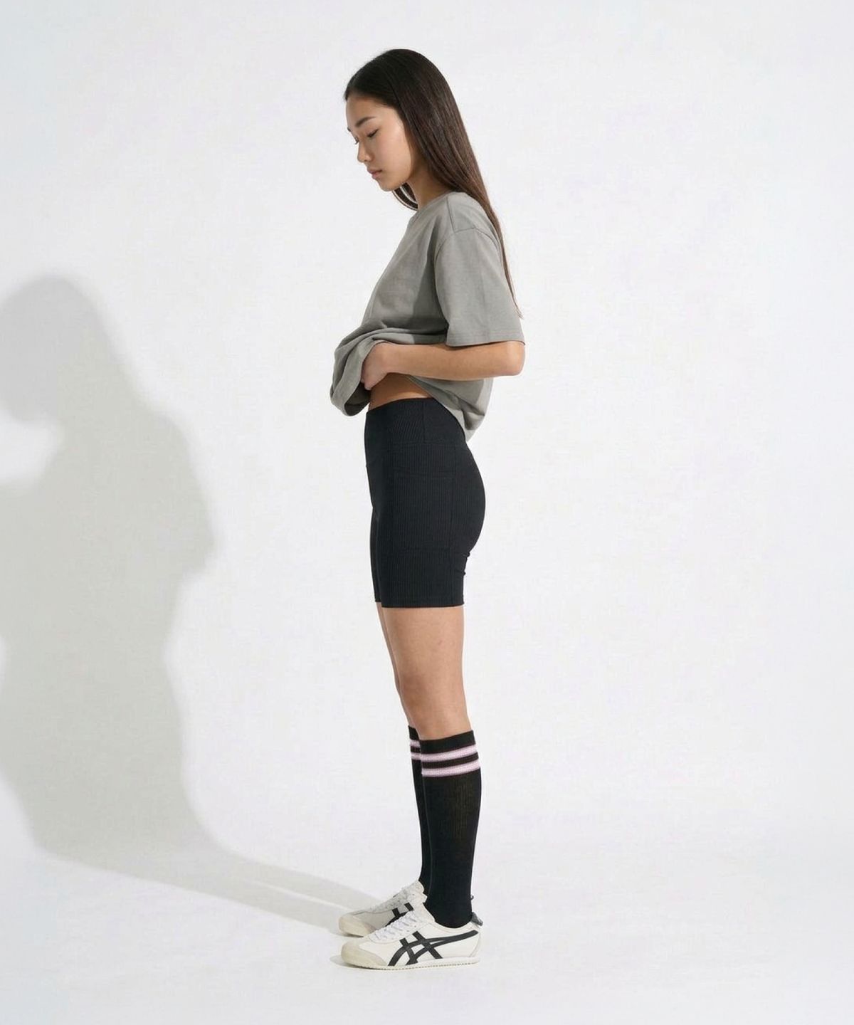 스페리(SPERRY) 루즈핏 크루넥 반팔티_그레이 [SPRU_0005]