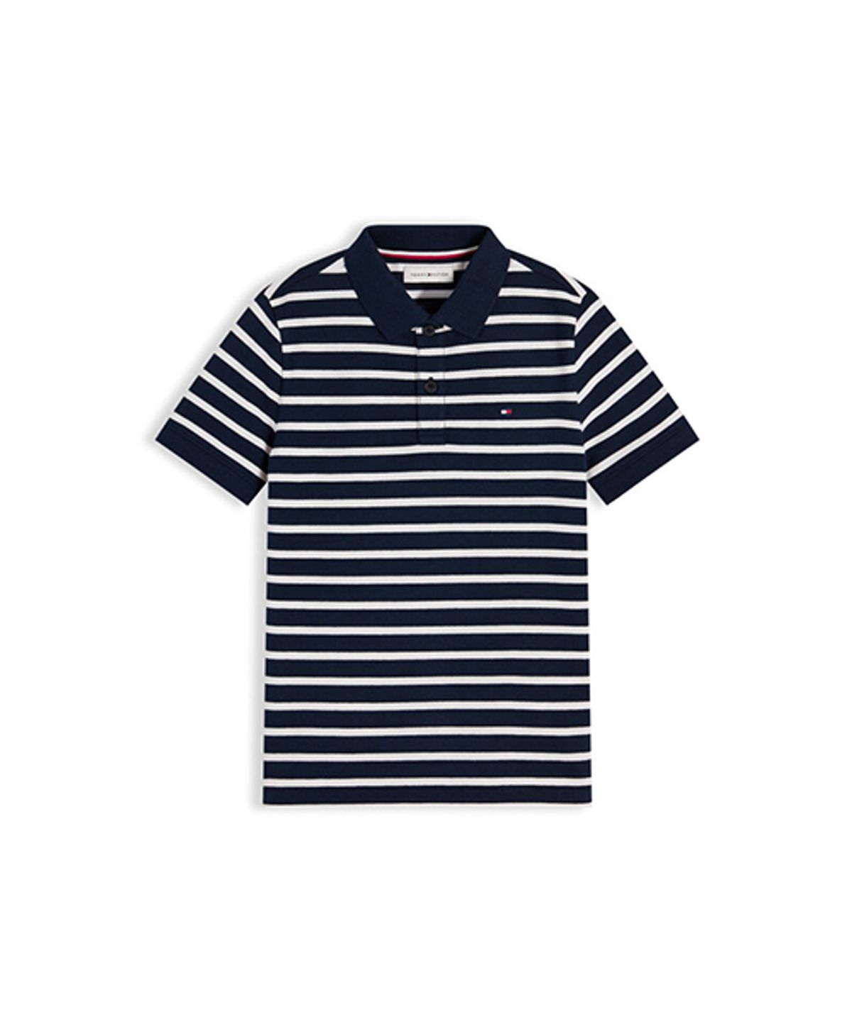타미힐피거 키즈(TOMMY HILFIGER KIDS) 플래그 자수 피케 폴로 티셔츠