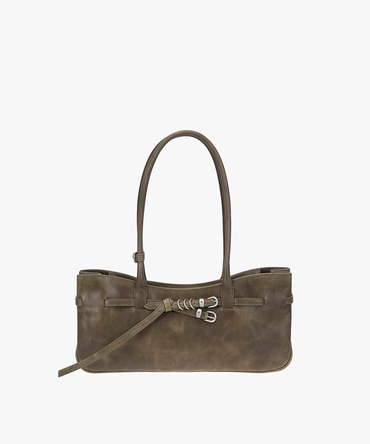 마지셔우드(MARGESHERWOOD) GRANDMA USED SHOULDER BAG_etoffe pull-up